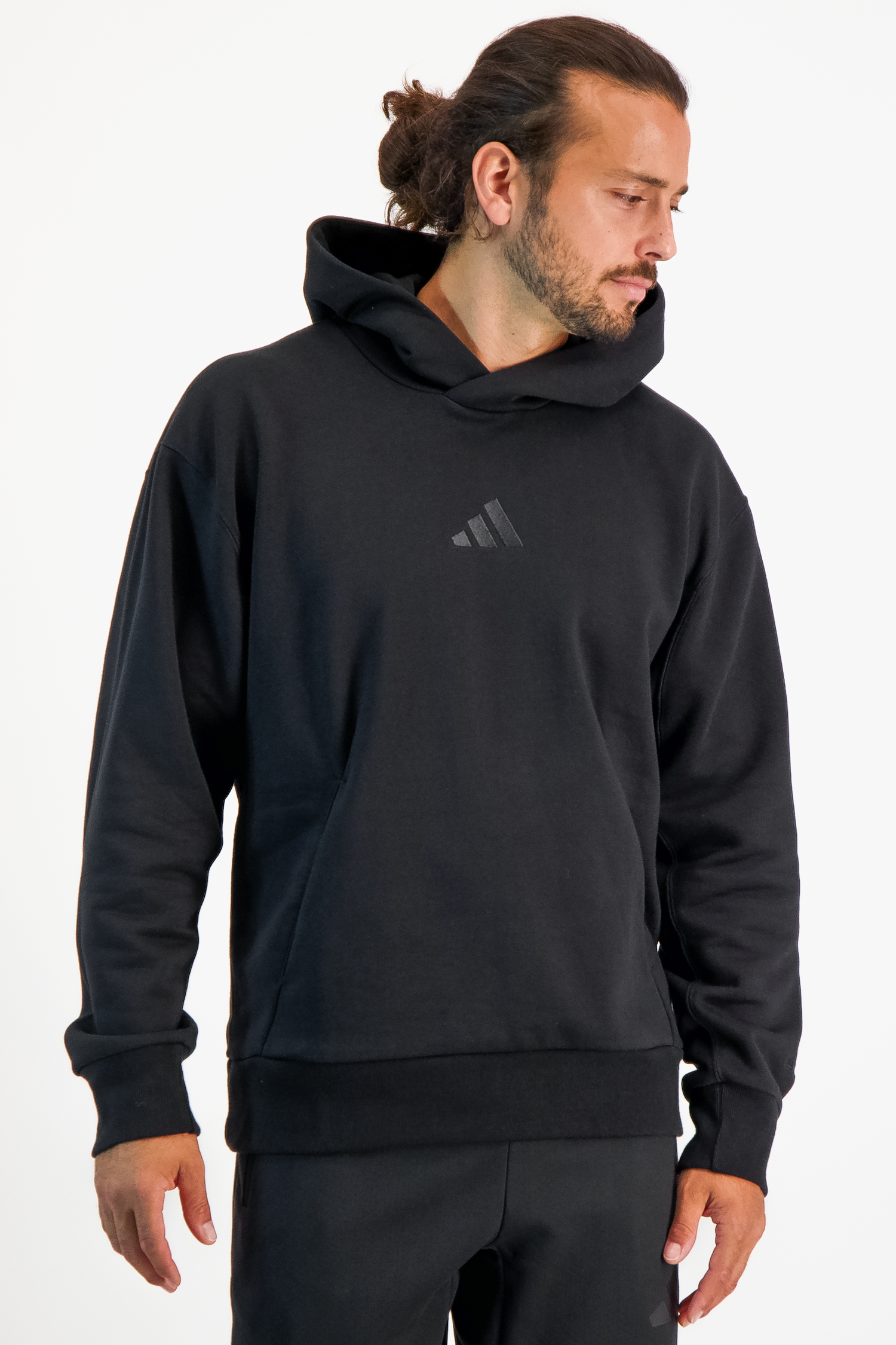 Image of adidas ALL SZN Herren Hoodie Schwarz, Herren, Größe: XL