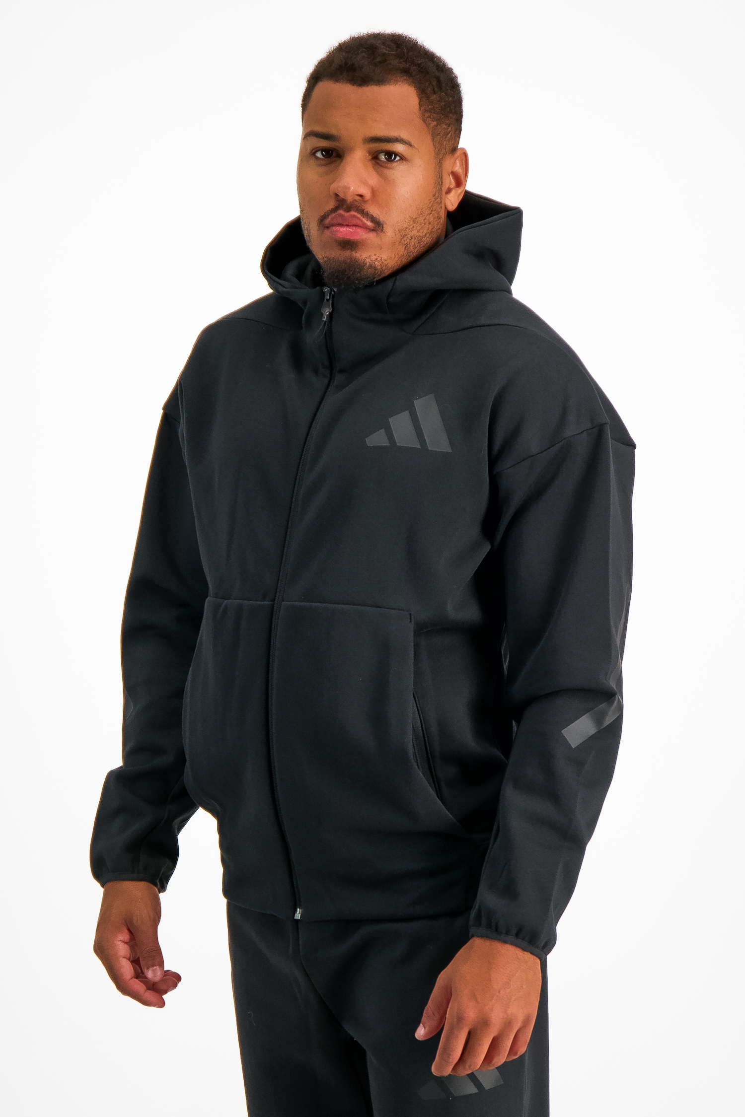 Image of adidas Z.N.E. Herren Trainingsjacke Schwarz, Herren, Größe: M