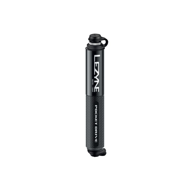 Image of Lezyne Pocket Drive Pumpe Schwarz, Herren, Größe: ONE SIZE