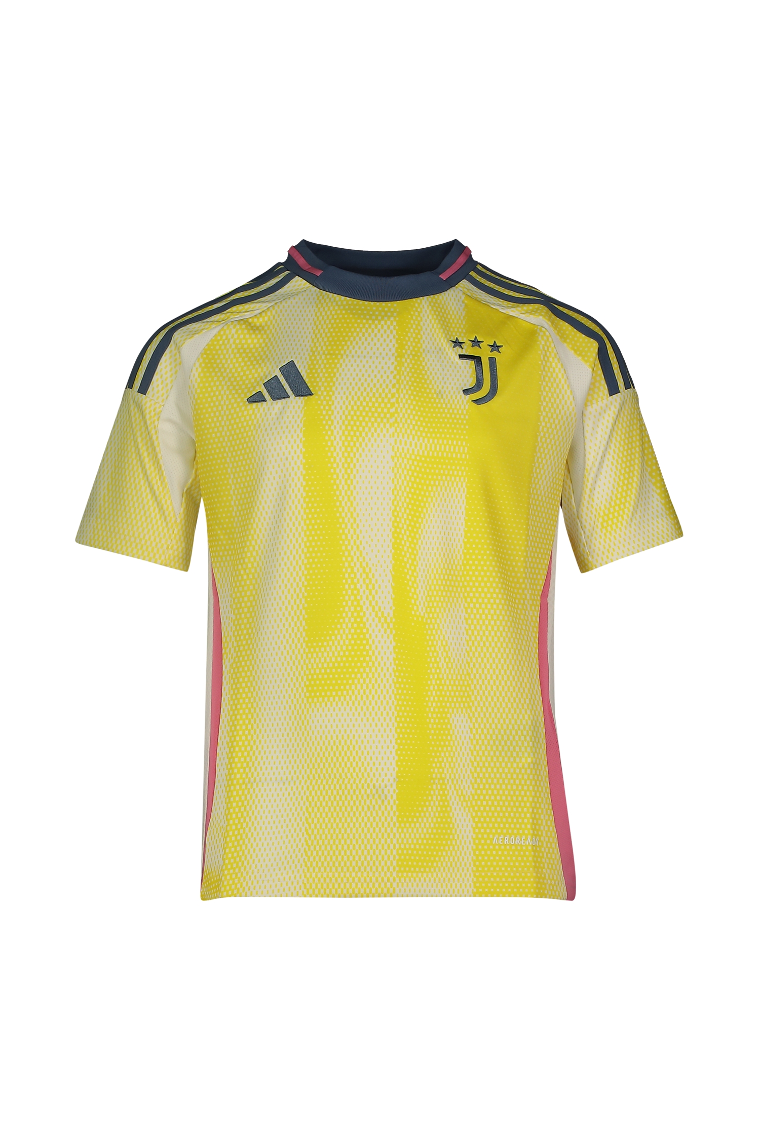 Image of adidas Juventus Turin Away Replica Kinder Fussballtrikot 24/25 Gelb, , Größe: 140