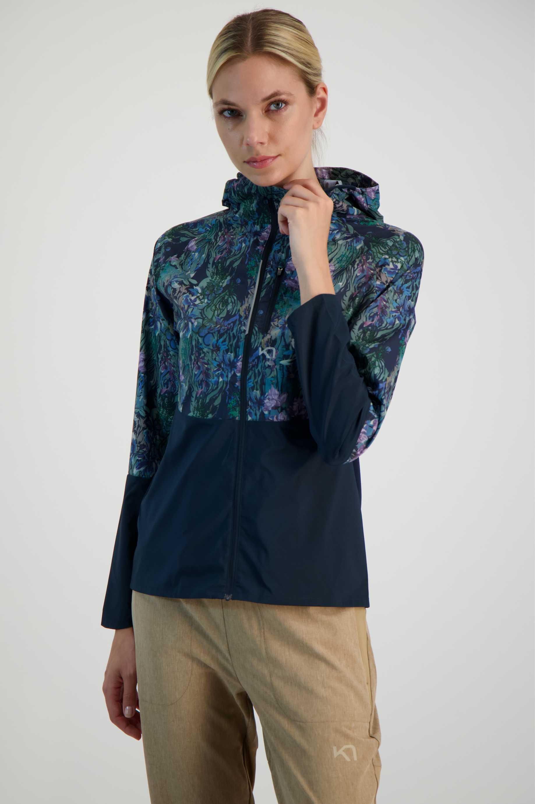 Image of Kari Traa Vilde Running Damen Outdoorjacke Blau, Damen, Größe: L
