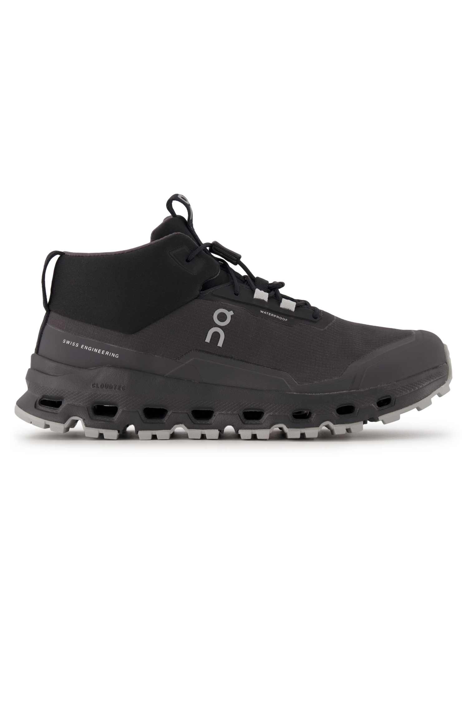 Image of ON Cloudhero Mid Waterproof Kinder Wanderschuh Schwarz, , Größe: 37 1/2