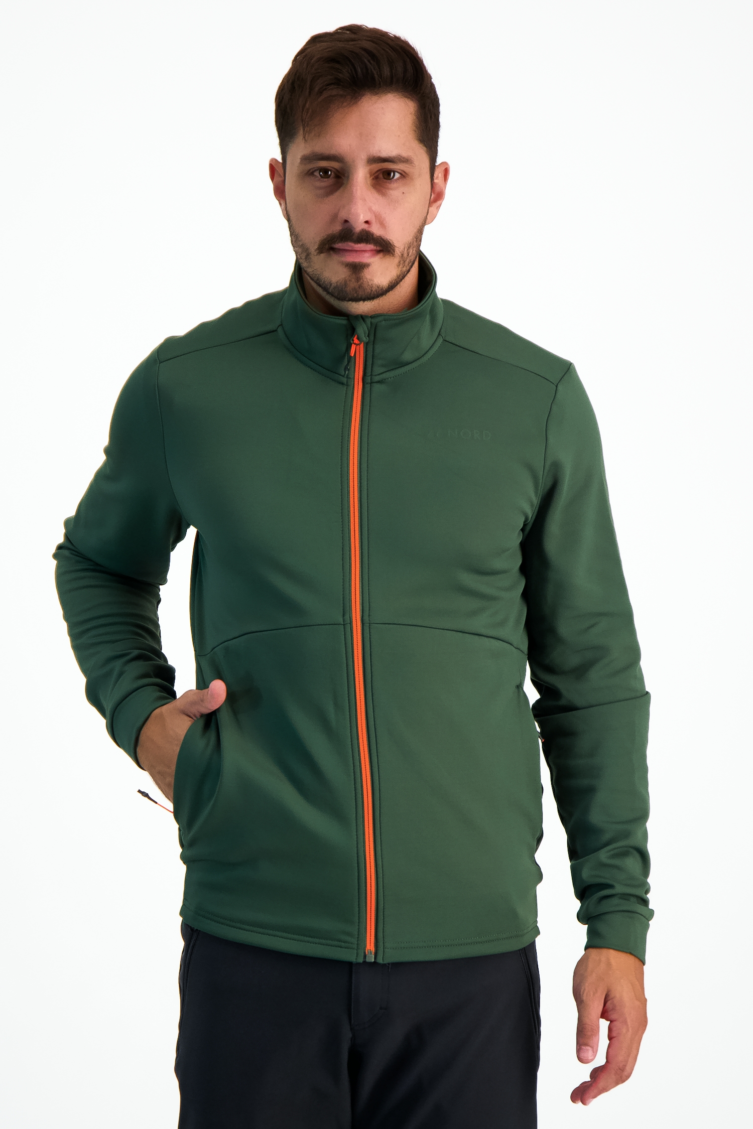 Image of 46 NORD Performance Herren Midlayer Grün, Herren, Größe: XXL