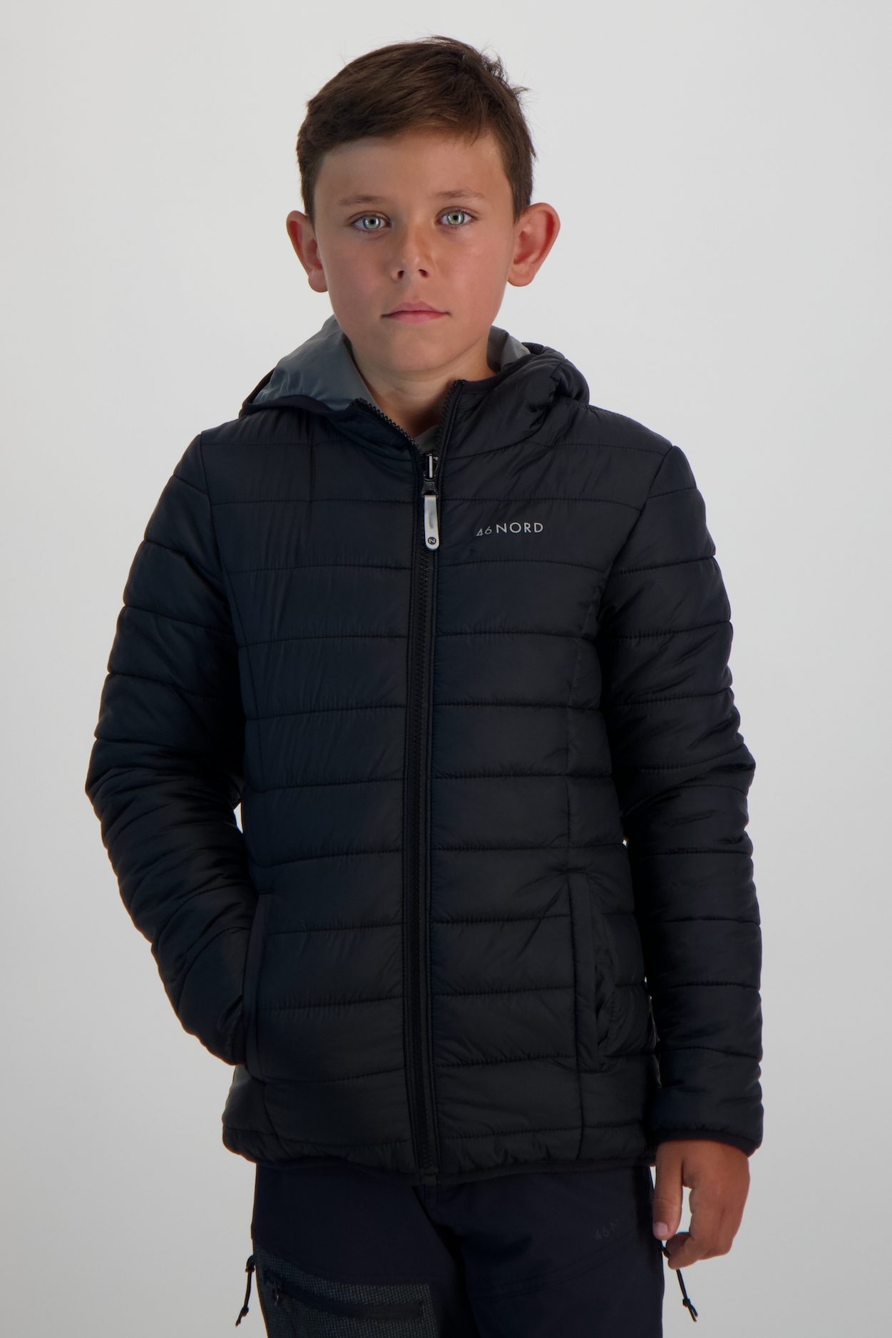 Image of 46 NORD Reversible Kinder Outdoorjacke Blau, , Größe: 128