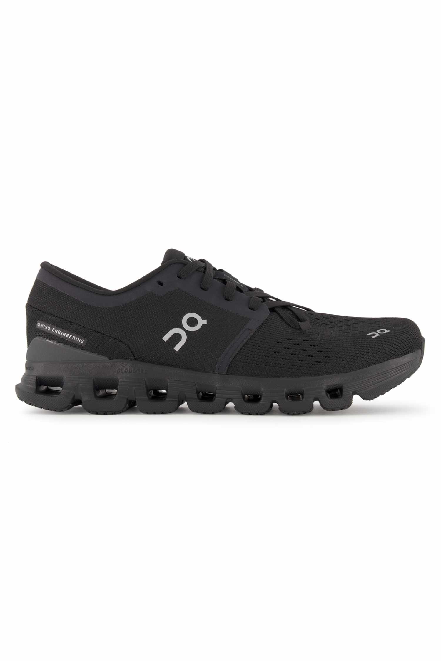 Image of ON Cloud X 4 Damen Sneaker Schwarz, Damen, Größe: 5