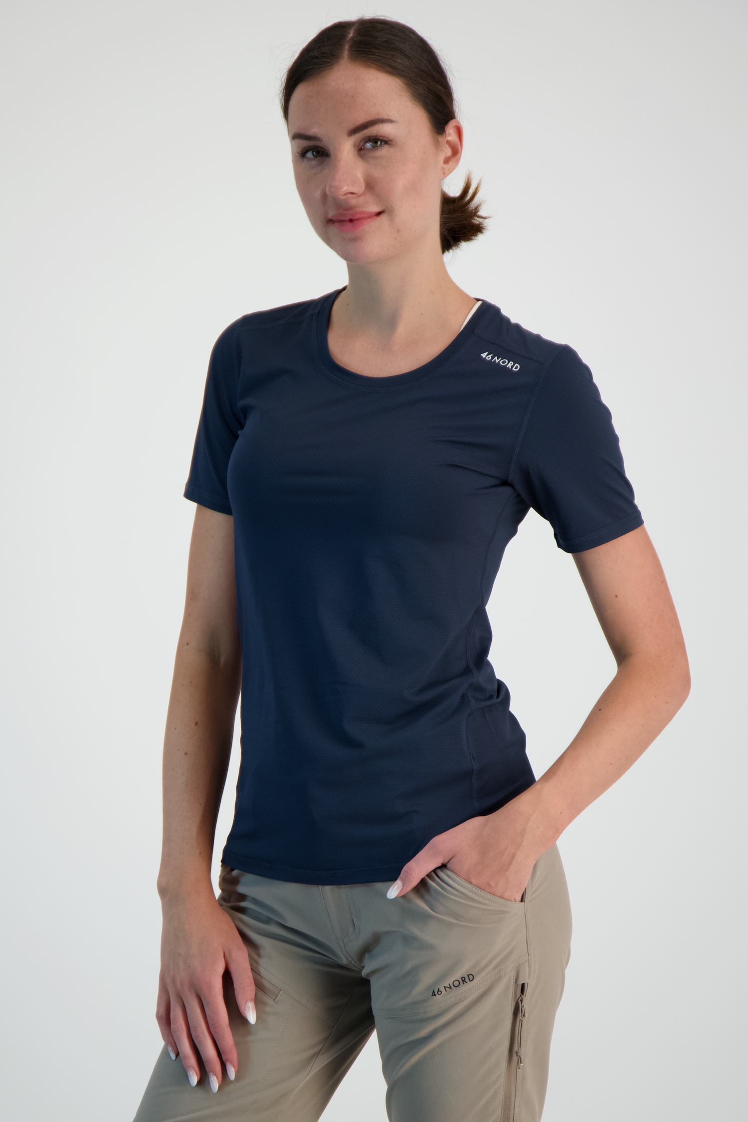 Image of 46 NORD Performance Damen T-Shirt Blau, Damen, Größe: 36