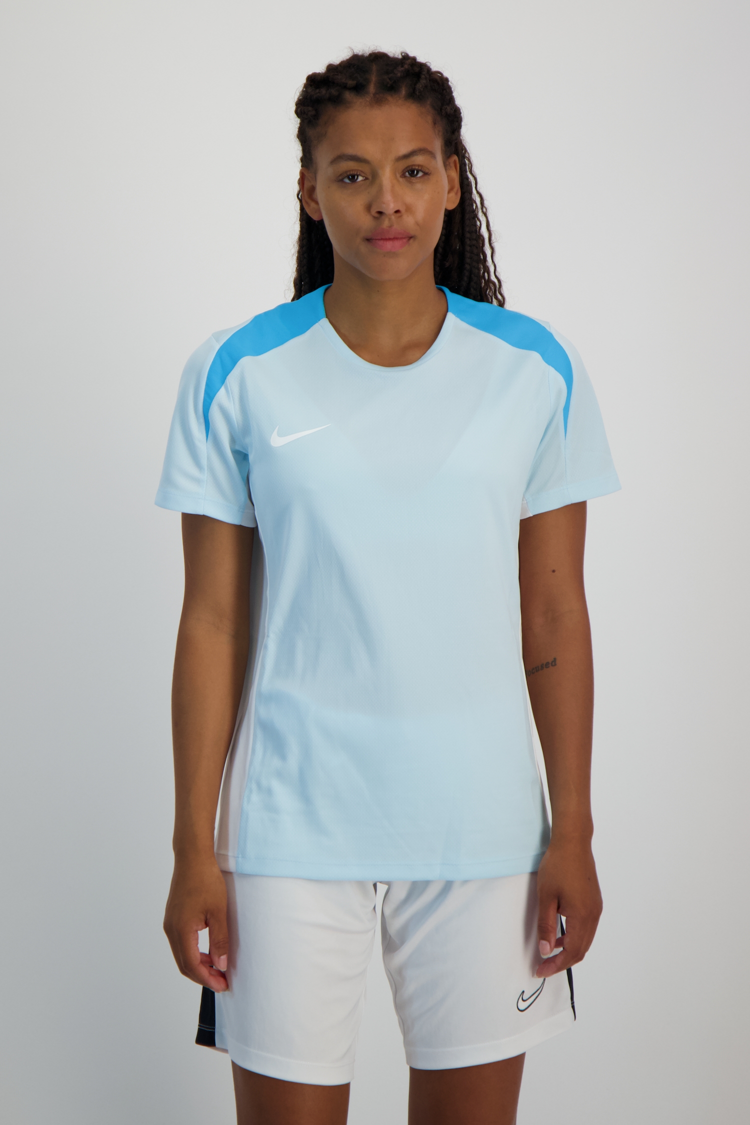 Nike Dri-FIT Strike Damen T-Shirt Blau, Damen, Größe: XL