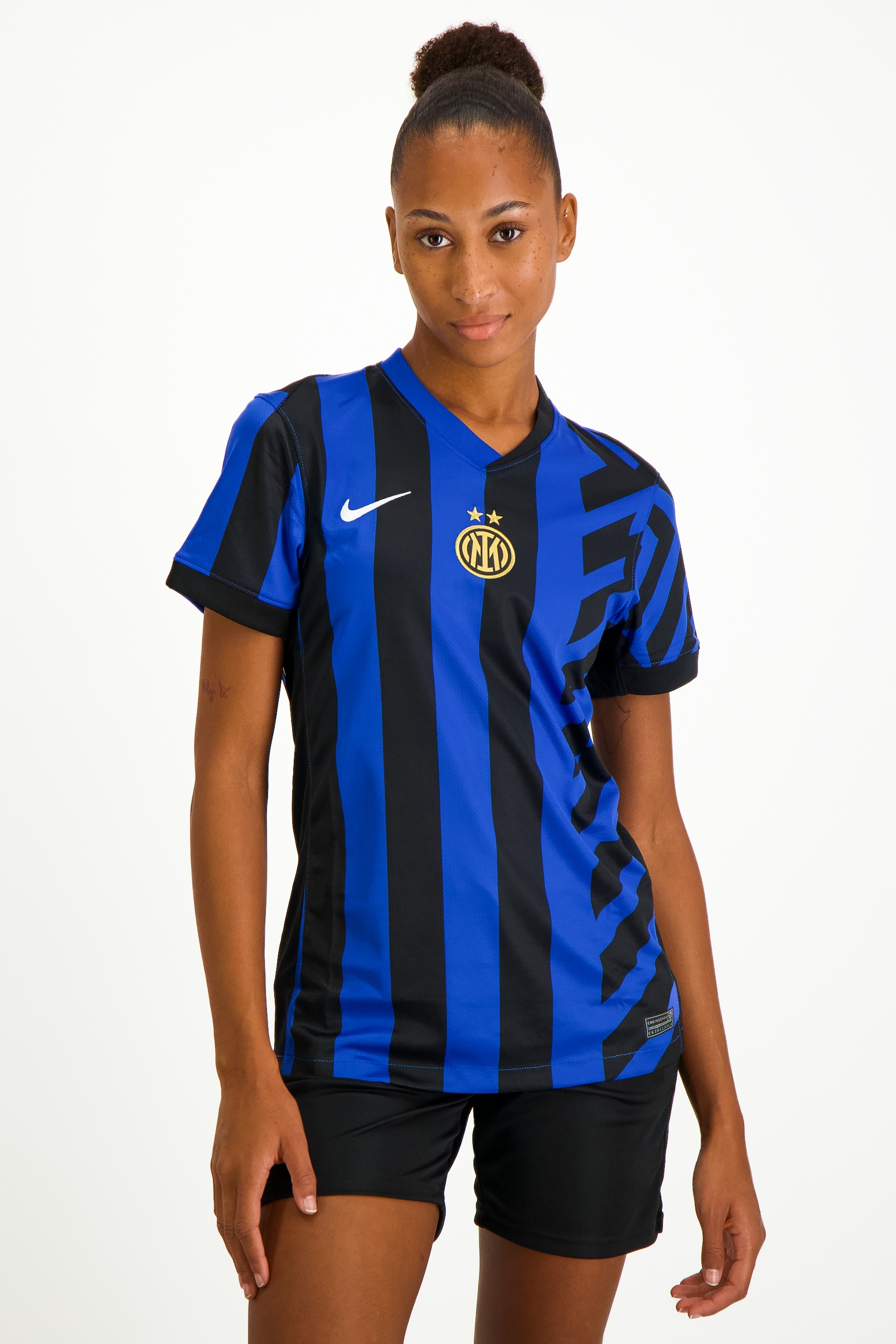 Image of Nike Inter Mailand Home Replica Damen Fussballtrikot 24/25 ohne Sponsor Blau, Damen, Größe: XS