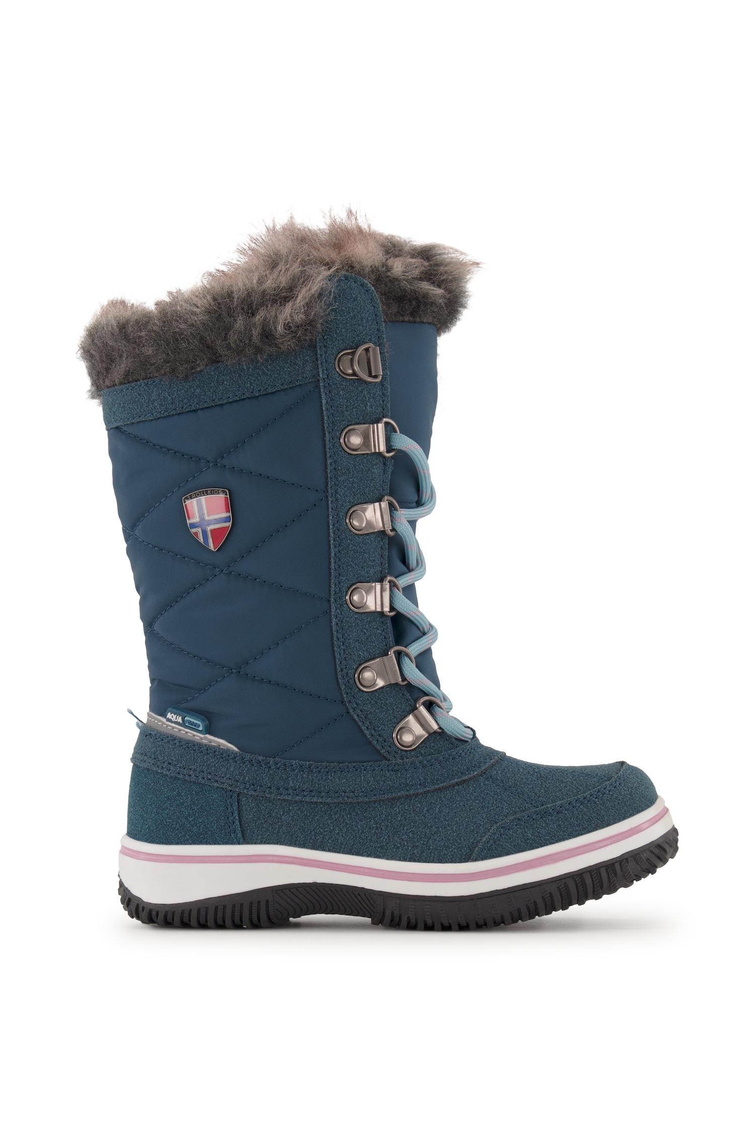 Image of Trollkids Holmenkollen Mädchen Winterboot Türkis, , Größe: 28