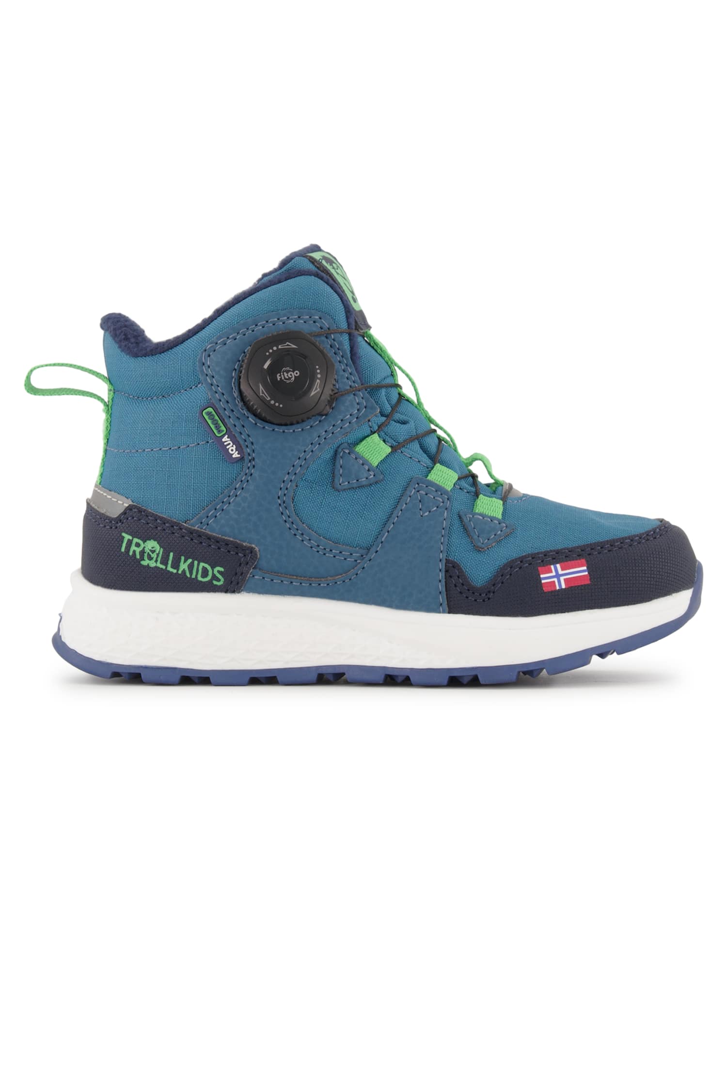 Image of Trollkids Bergen Winter Mid Kinder Winterboot Blau, , Größe: 28