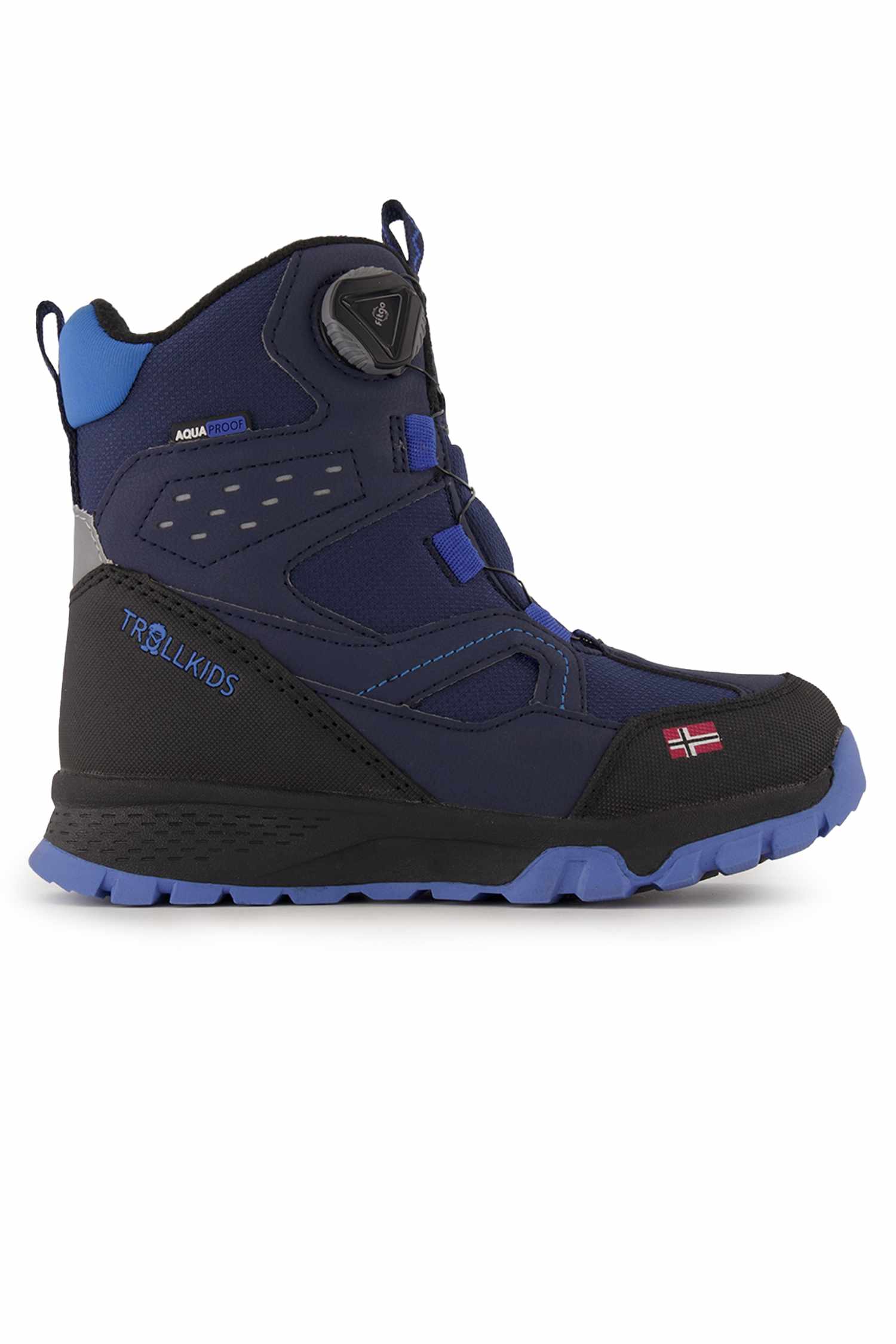 Image of Trollkids Kirkenes Kinder Winterboot Blau, , Größe: 28