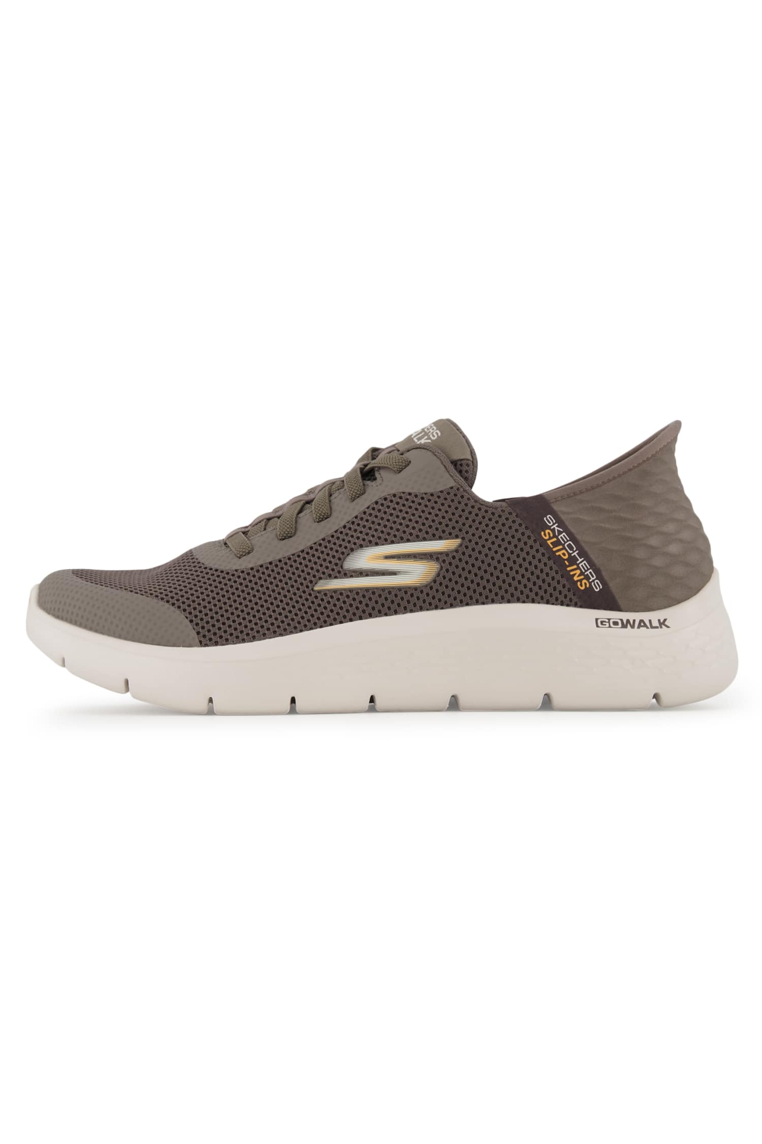 Image of Skechers Slip-ins: Go Walk Flex Herren Sneaker Braun, Herren, Größe: 47