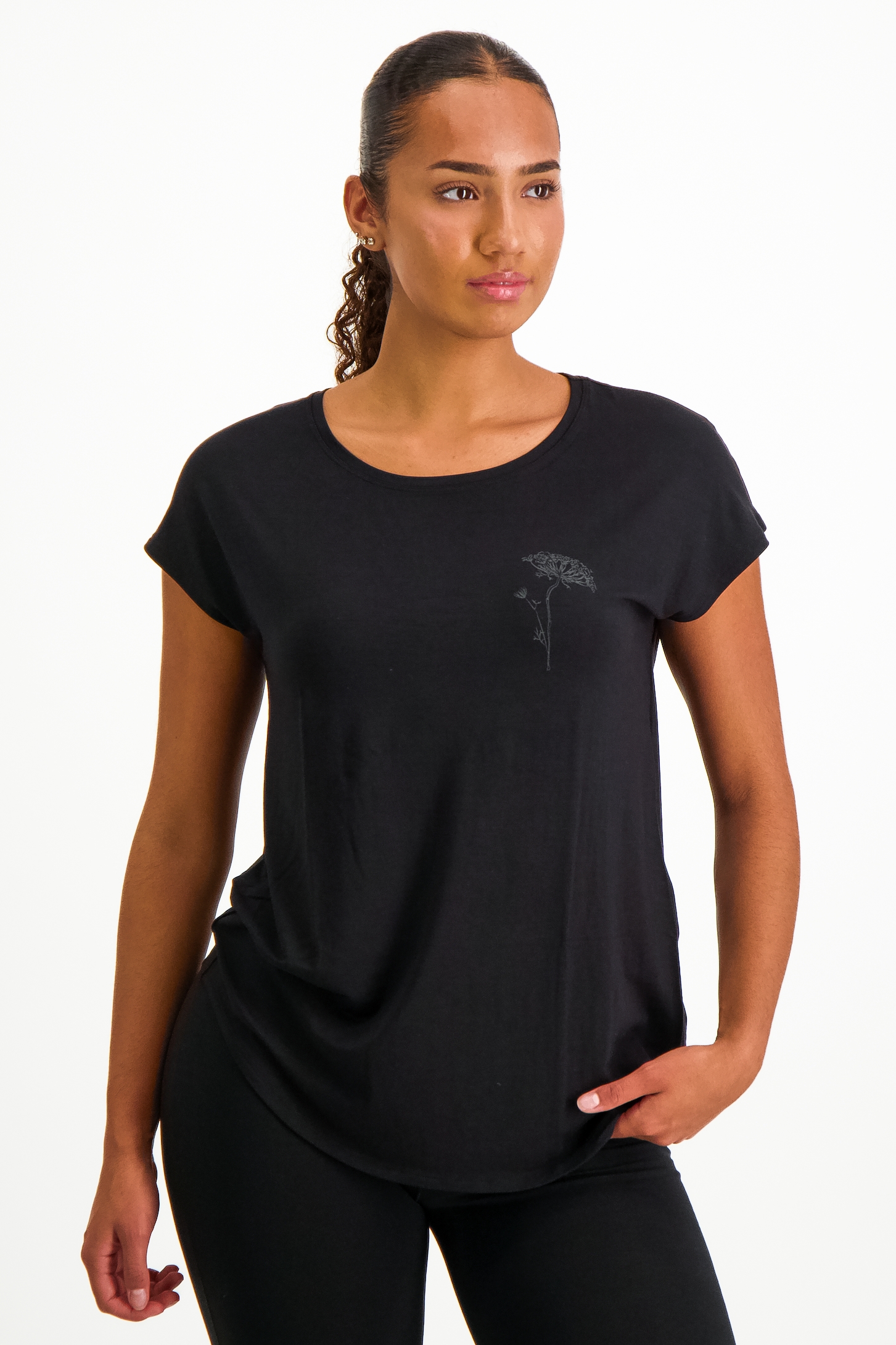 Image of POWERZONE Damen T-Shirt Schwarz, Damen, Größe: XXXL