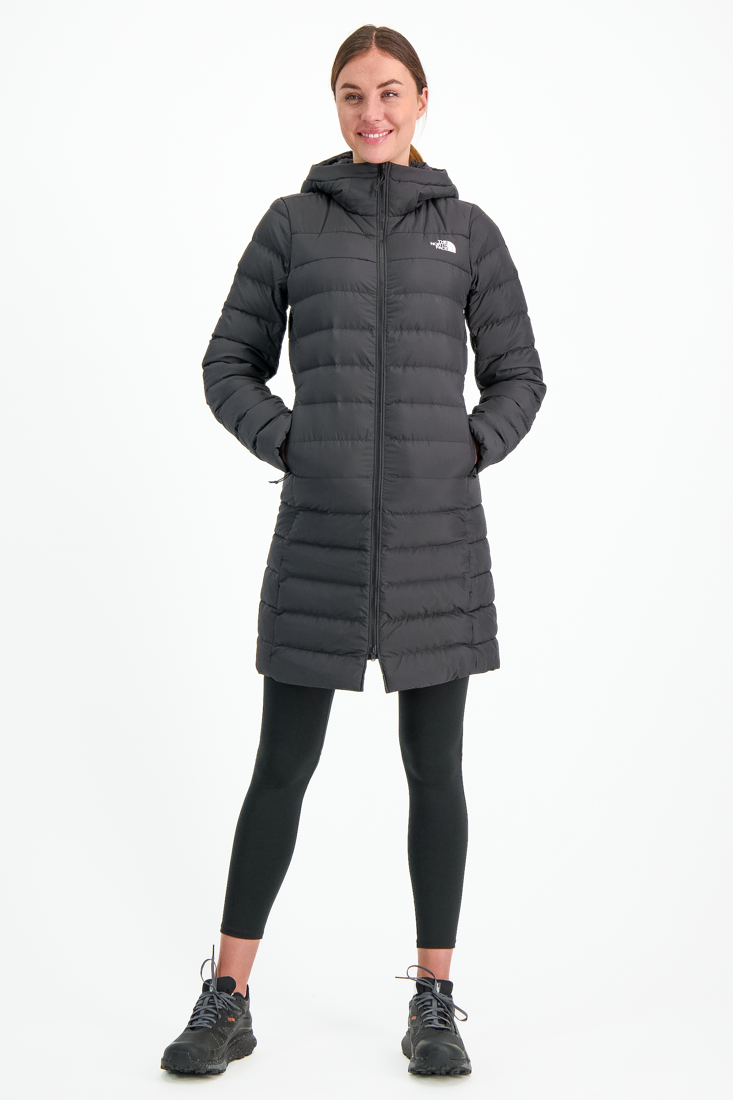 Image of The North Face Aconcagua Parka Damen Winterjacke Schwarz, Damen, Größe: L