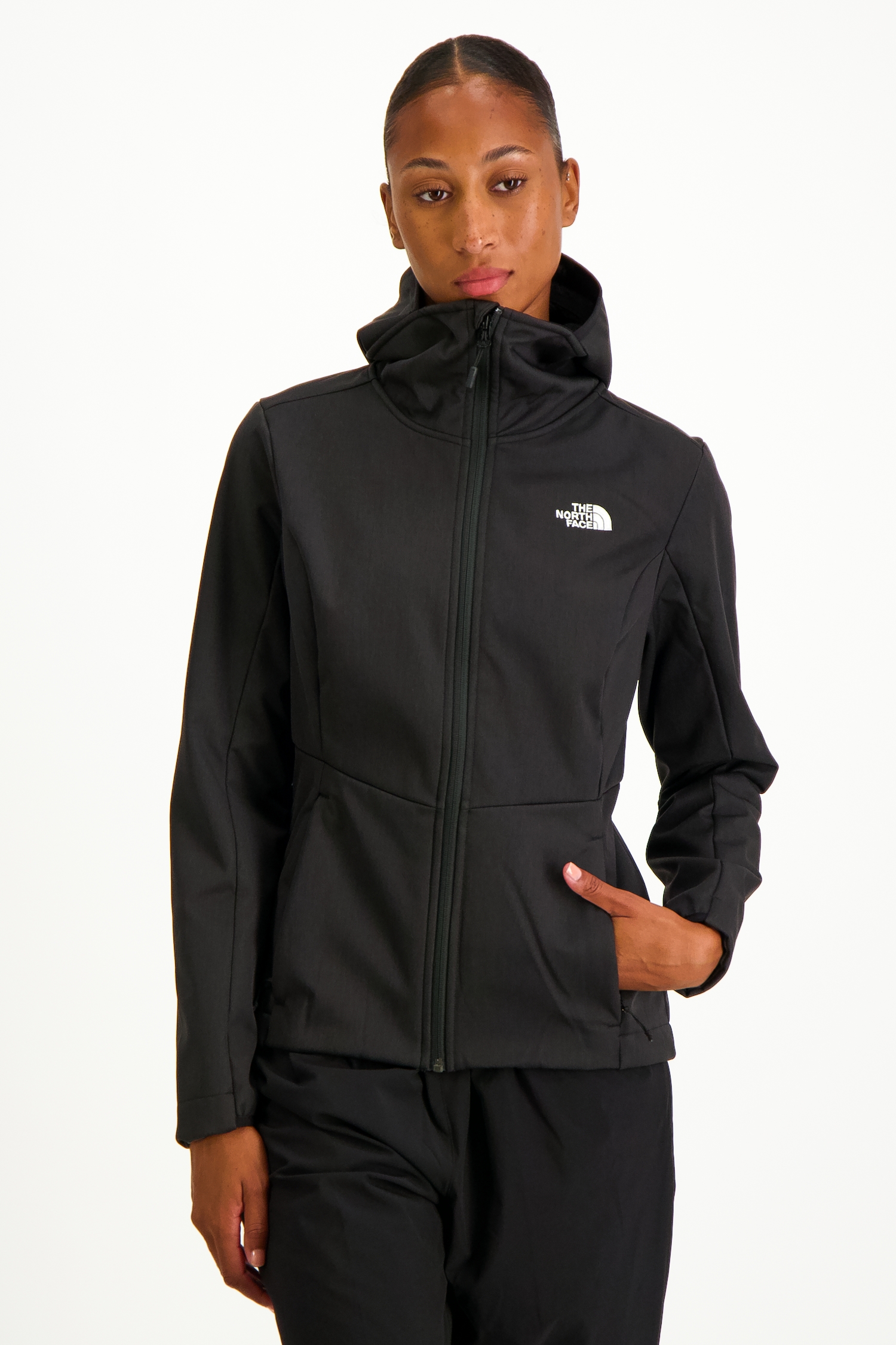 Image of The North Face Quest Highloft Damen Softshelljacke Schwarz, Damen, Größe: XS