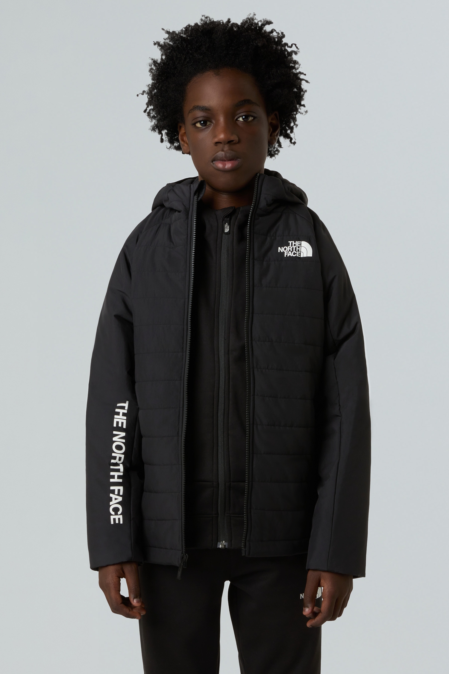 Image of The North Face Never Stop Kinder Outdoorjacke Schwarz, , Größe: L