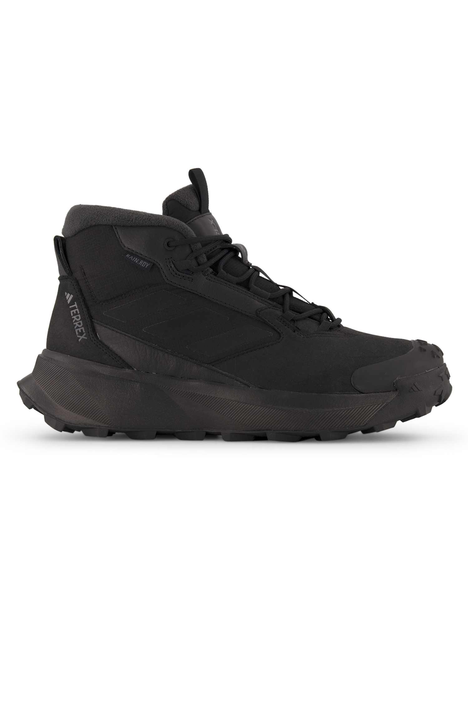 Image of adidas Terrex Mid Leather Herren Winterschuh Schwarz, Herren, Größe: 10