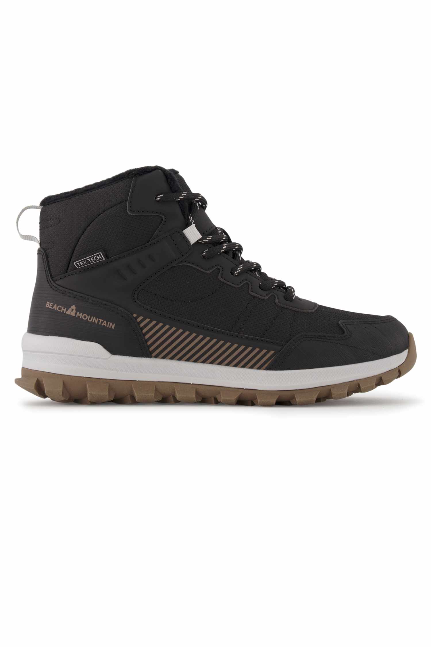 Image of BEACH MOUNTAIN Gripshift Tex Kinder Winterschuh Schwarz, , Größe: 38