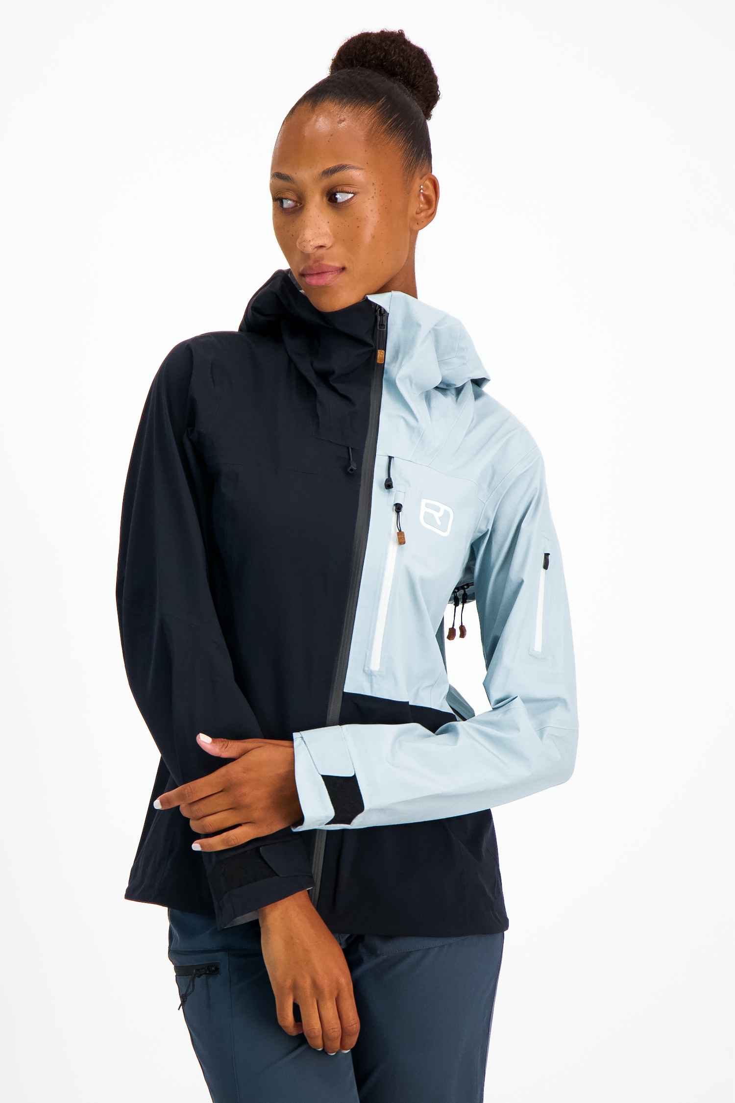 Image of Ortovox Ortler 3L Damen Outdoorjacke Schwarz, Damen, Größe: XS