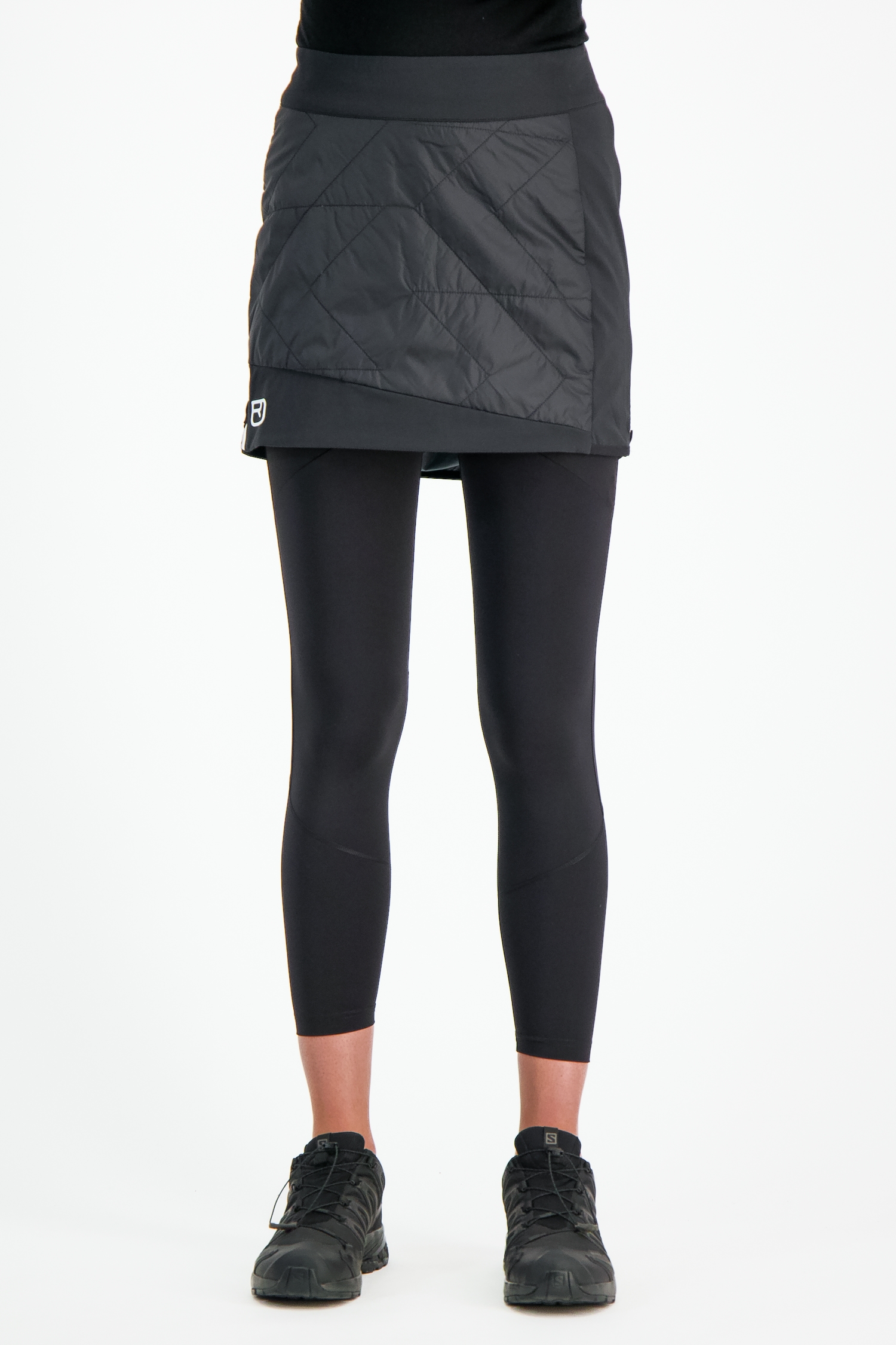 Image of Ortovox Swisswool Piz Boè Damen Isolationsrock Schwarz, Damen, Größe: XL