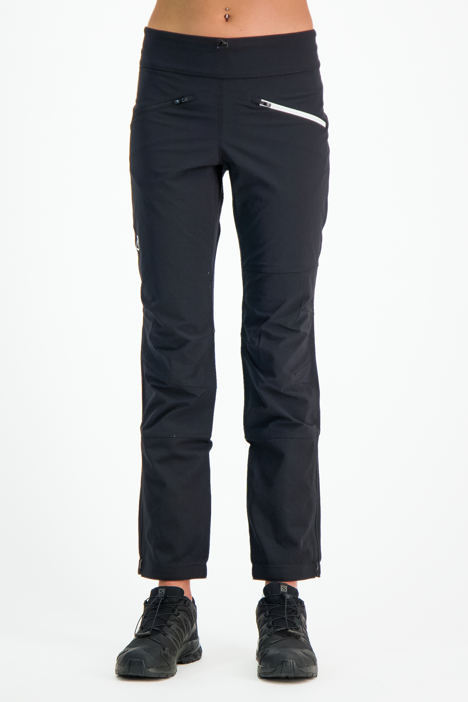 Ortovox Punta Berrino Kurzgrösse Damen Softshellhose Schwarz, Damen, Größe: S - SHORT