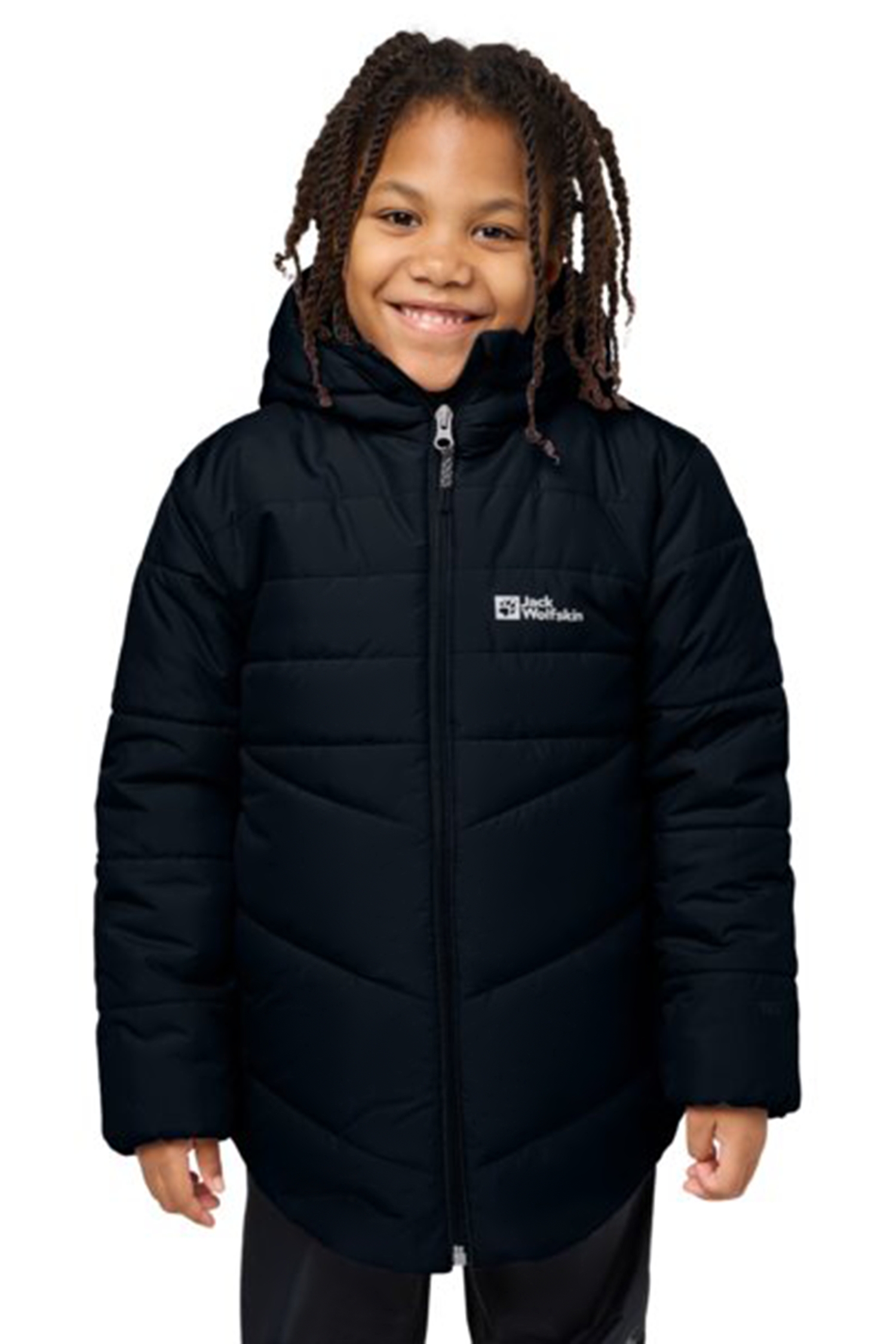 Jack Wolfskin Solyd Insulated Mädchen Outdoormantel Blau, , Größe: 140