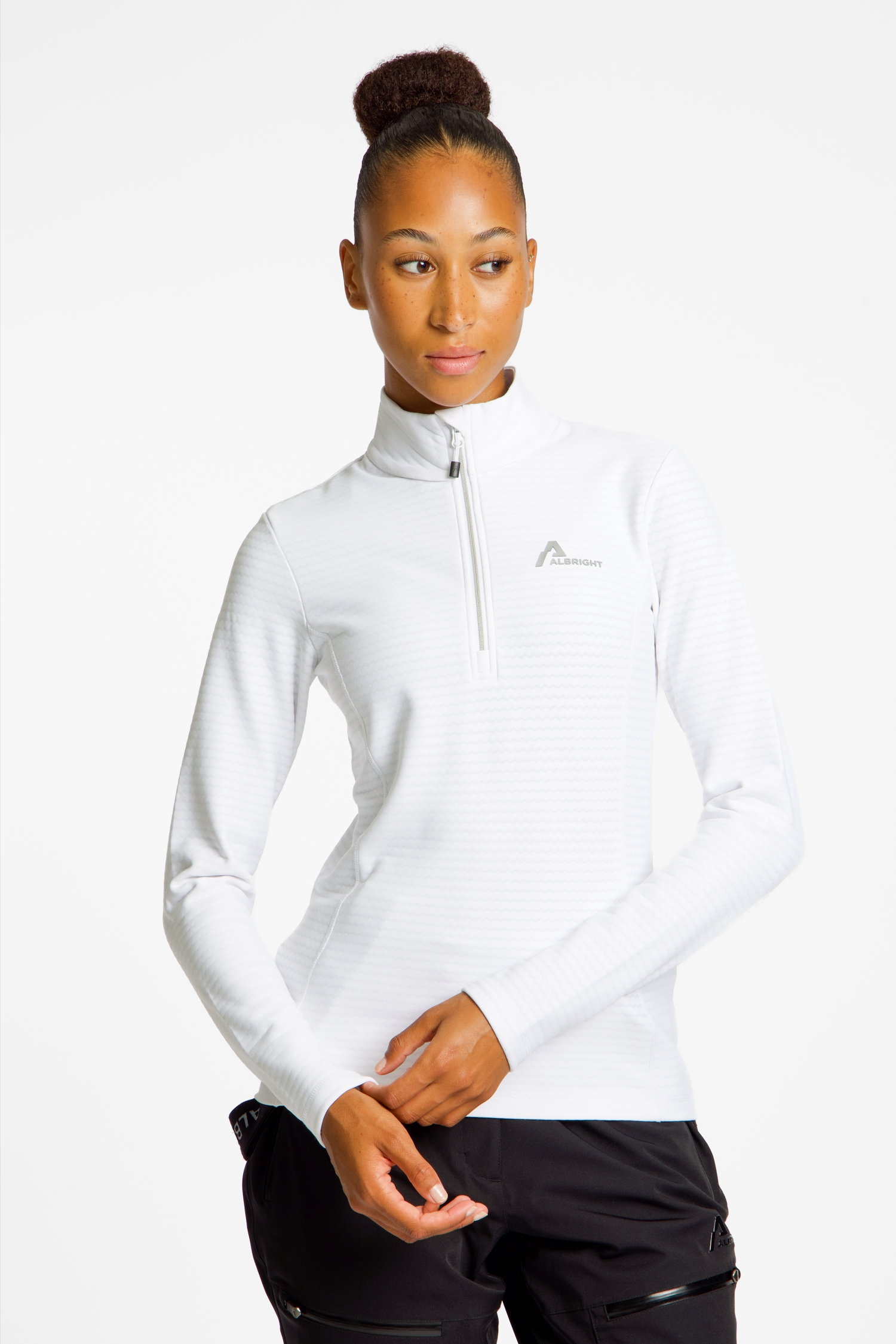 ALBRIGHT St.Anton Damen Midlayer Weiss, Damen, Größe: 40