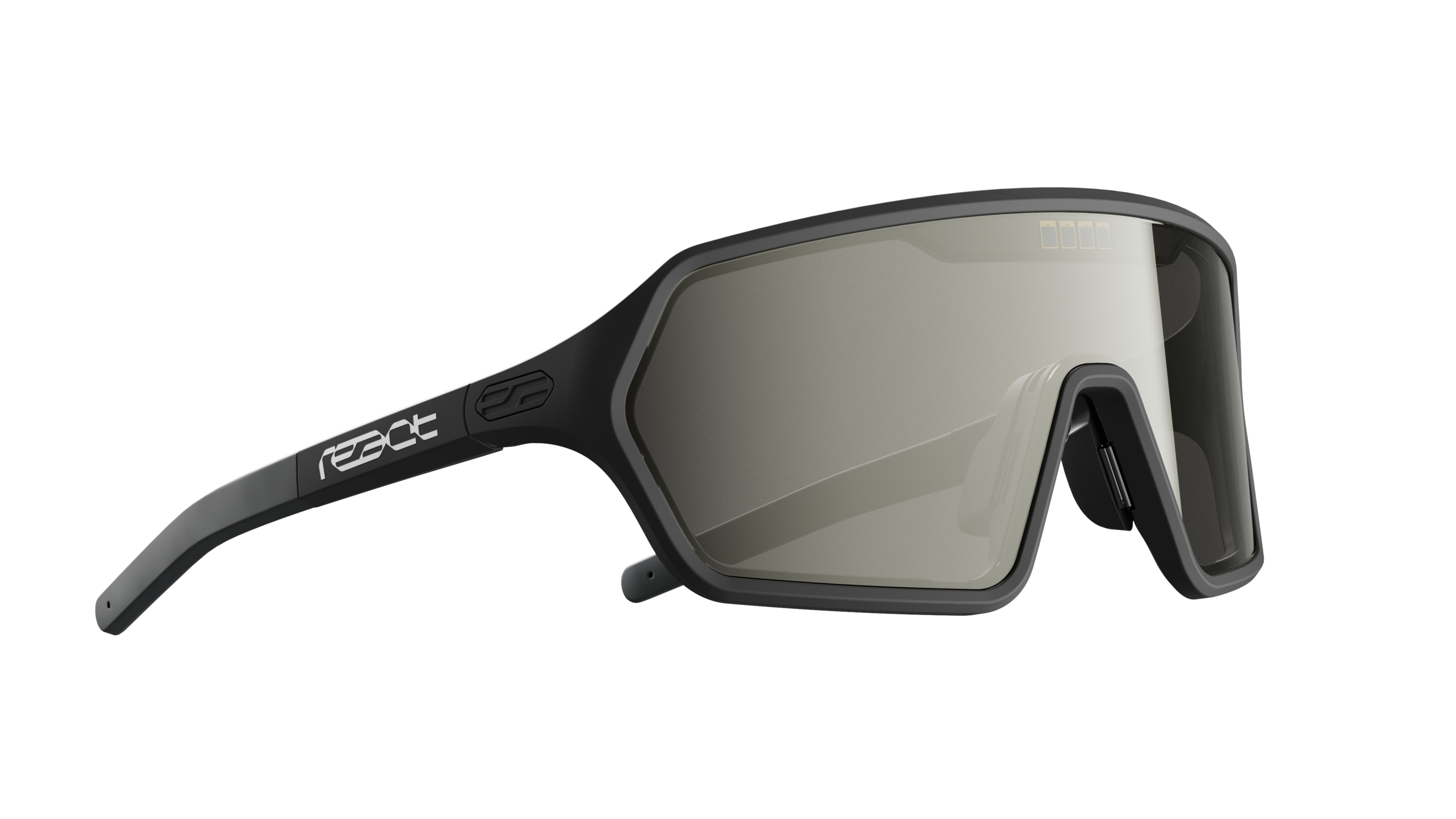 React Rev Sportbrille Schwarz, Herren, Größe: ONE SIZE