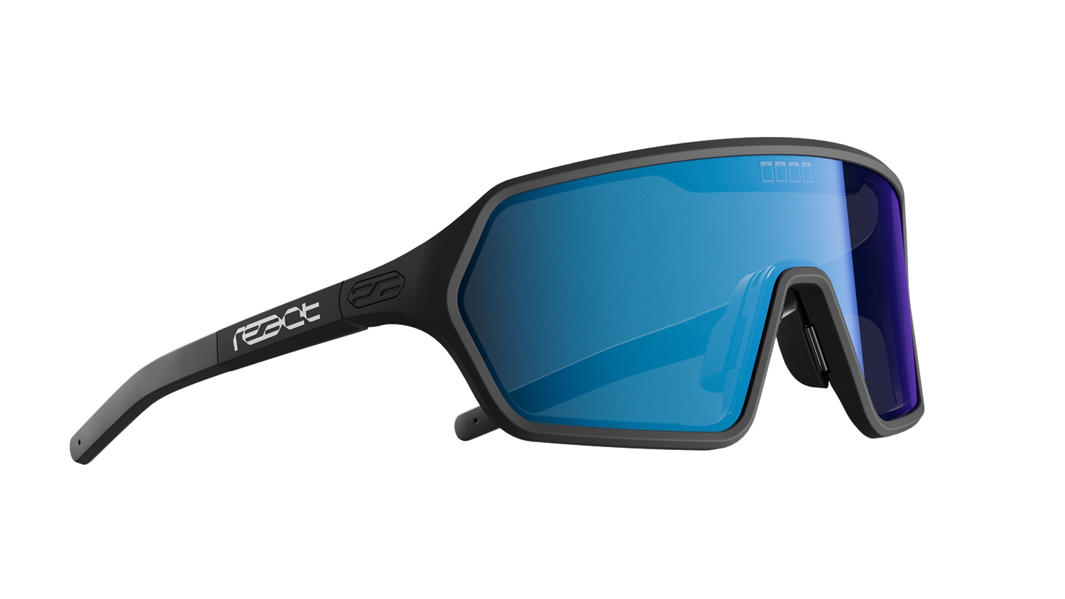 Image of React Rev Sportbrille Blau, Herren, Größe: ONE SIZE