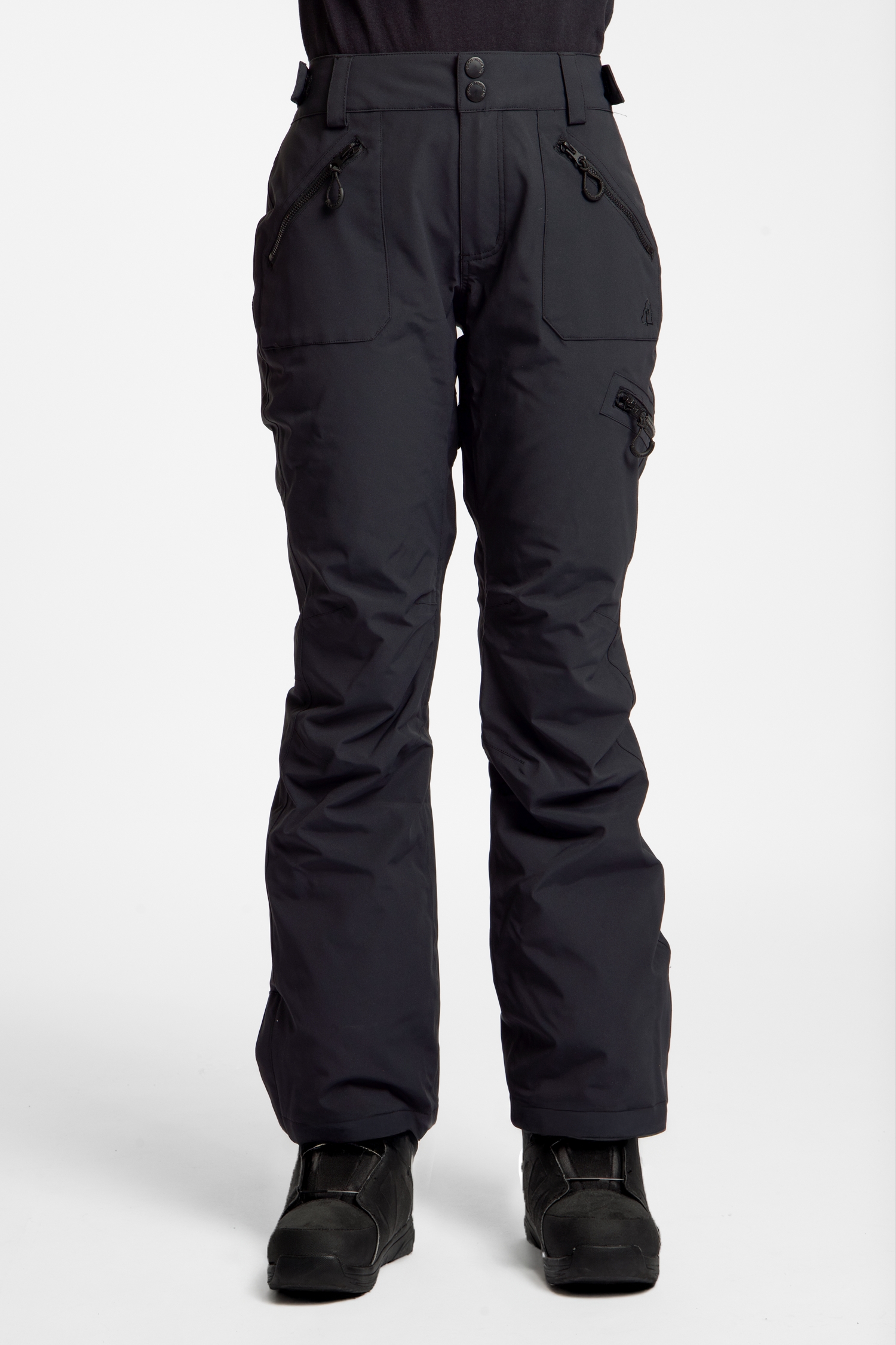 Image of BEACH MOUNTAIN Damen Snowboardhose Schwarz, Damen, Größe: 34