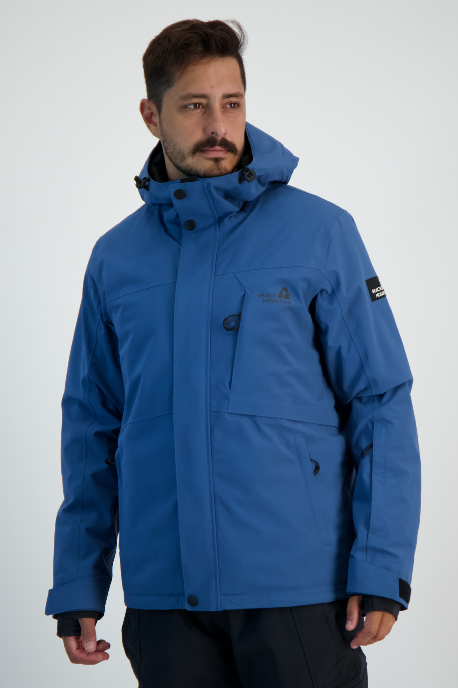 Image of BEACH MOUNTAIN Herren Snowboardjacke Blau, Herren, Größe: S