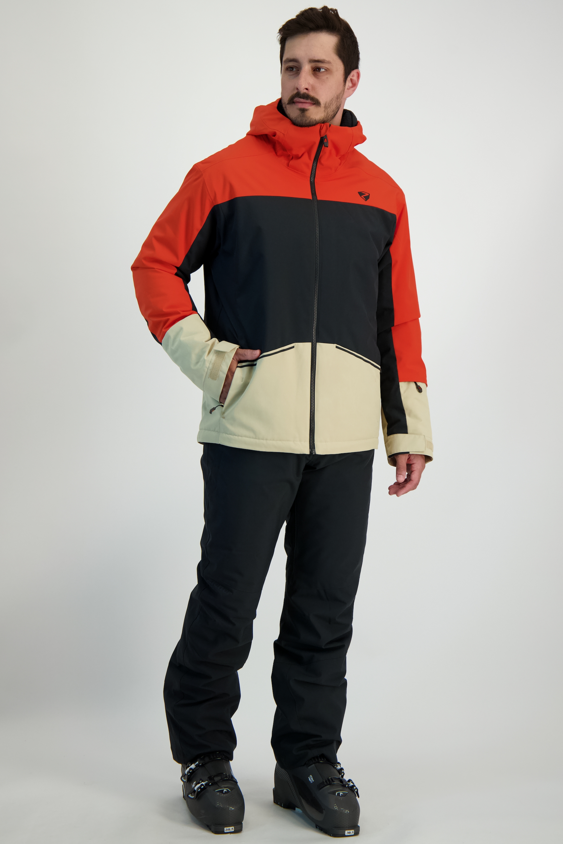 ziener Taga Herren Skihose Schwarz, Herren, Größe: 54