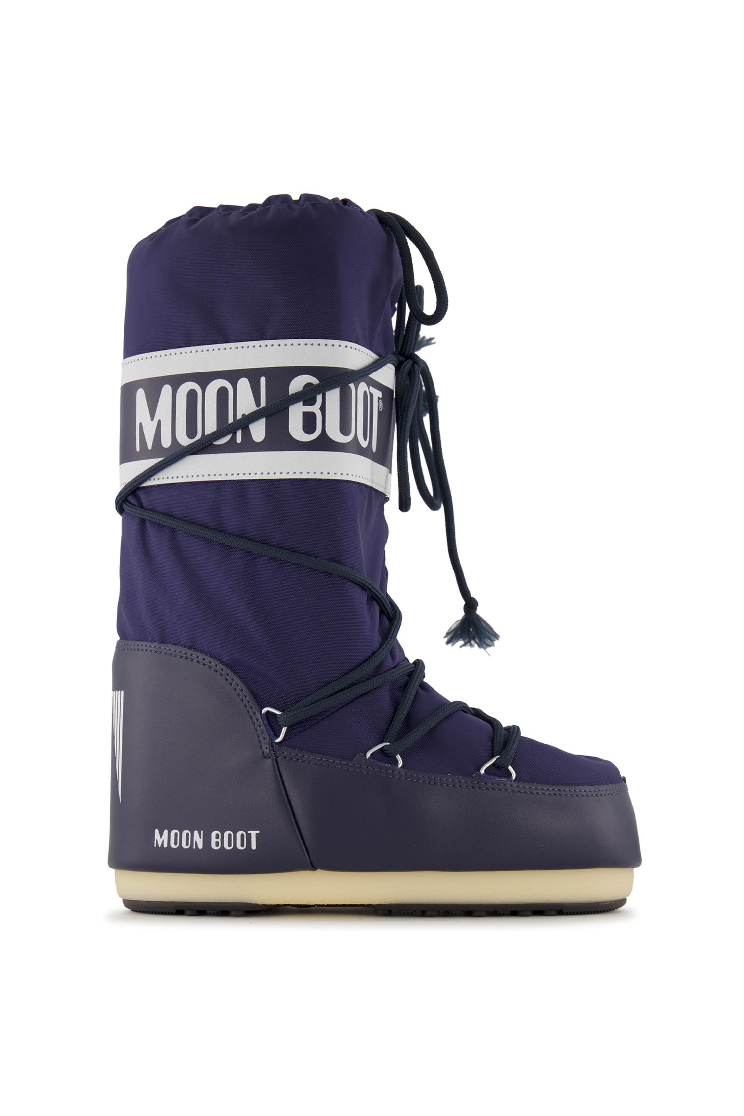Moon Boot Icon Nylon Damen Winterboot Blau, Damen, Größe: 39/41