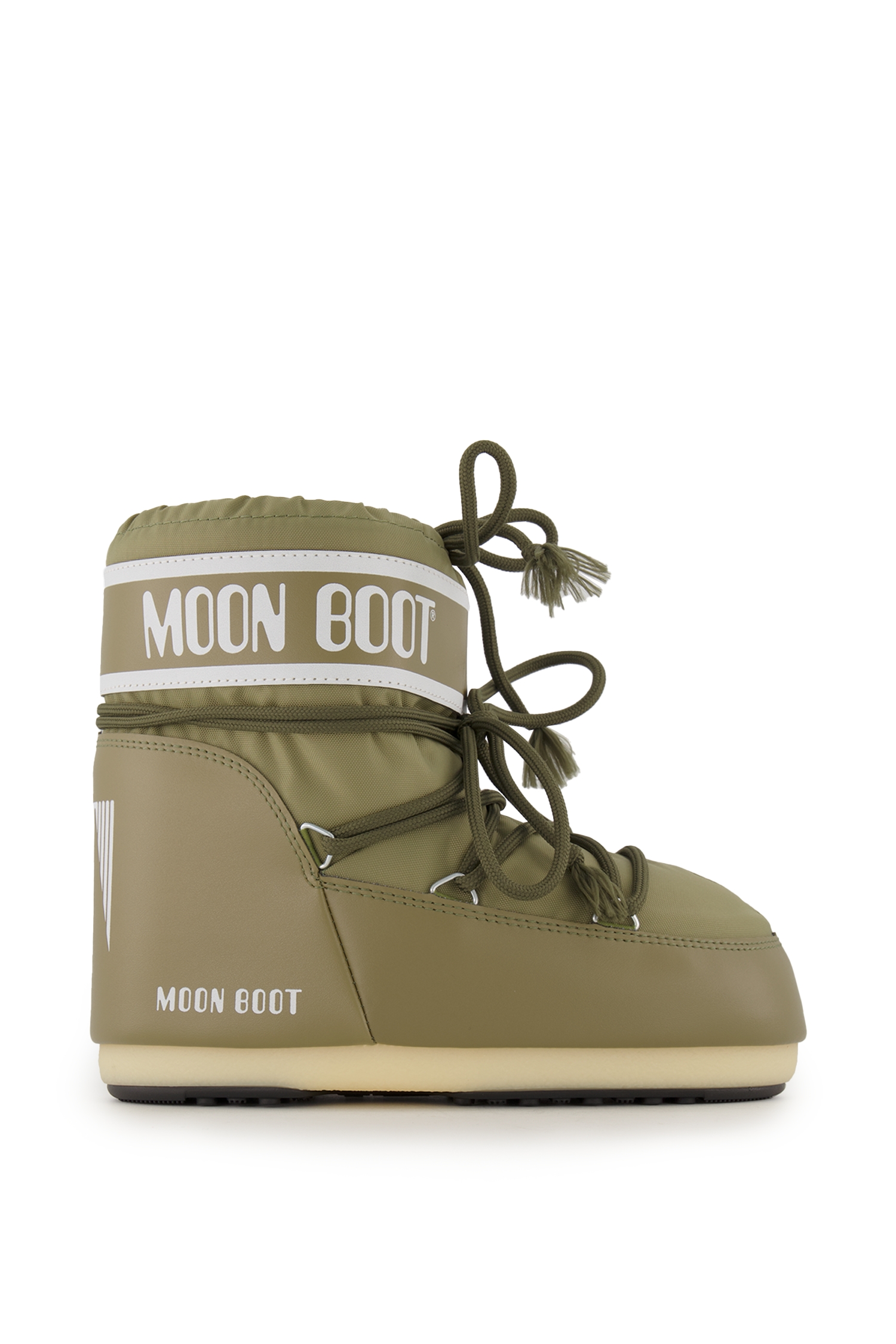 Moon Boot Icon Low Nylon Damen Winterboot Grün, Damen, Größe: 39/41