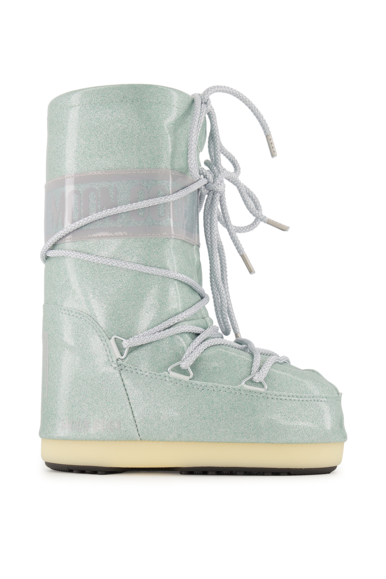 Moon Boot Icon Glitter Kinder Winterboot Blau, , Größe: 27/30