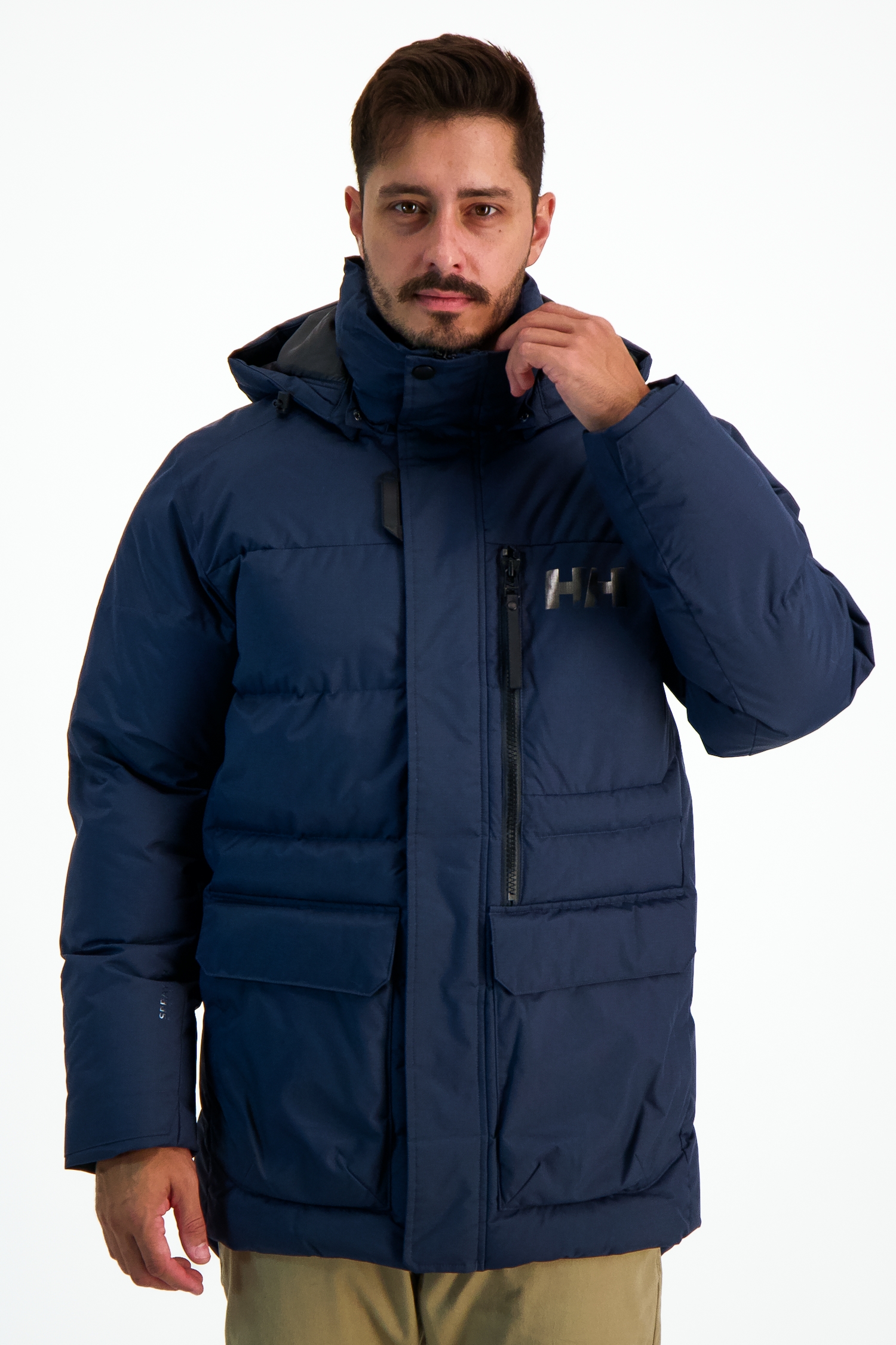 Helly Hansen Tromsoe Herren Winterjacke Blau, Herren, Größe: L