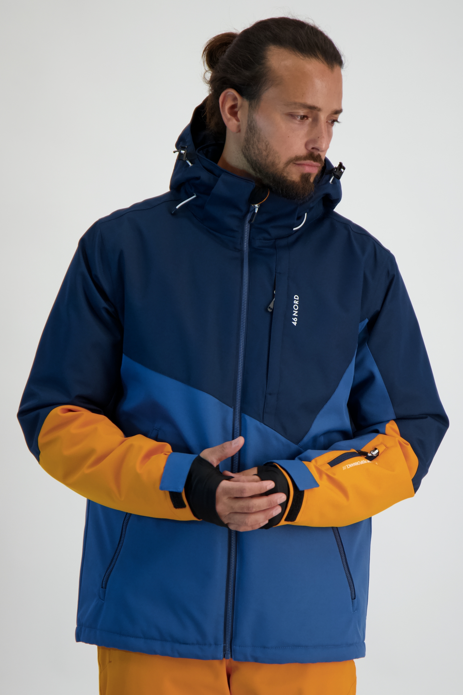 46 NORD Herren Skijacke Blau, Herren, Größe: XS
