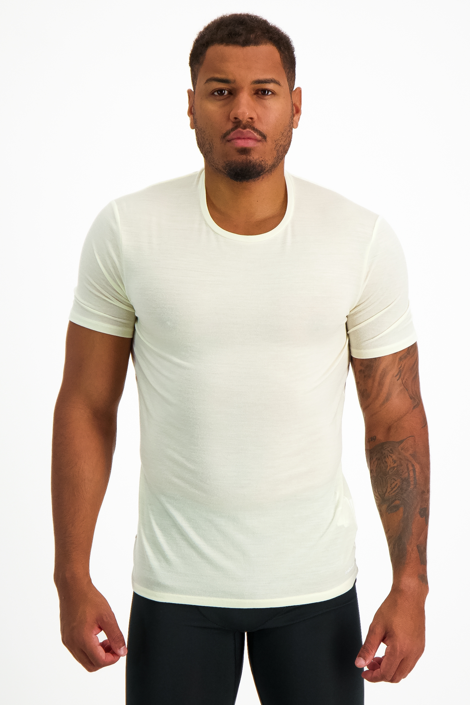icebreaker Merino 150 Anatomica Herren Thermoshirt Weiss, Herren, Größe: XXL