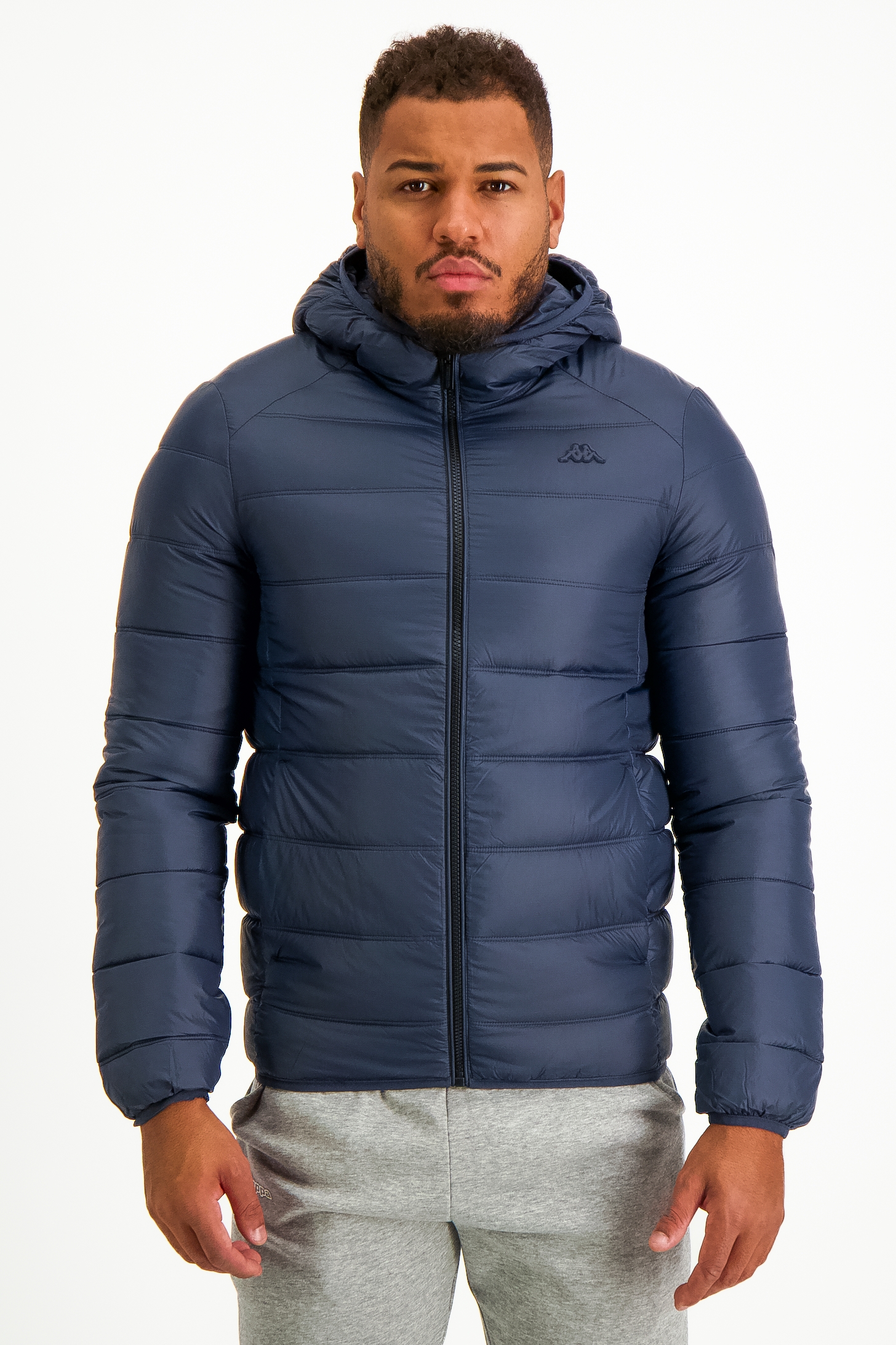 Kappa Jared Herren Steppjacke Blau, Herren, Größe: S