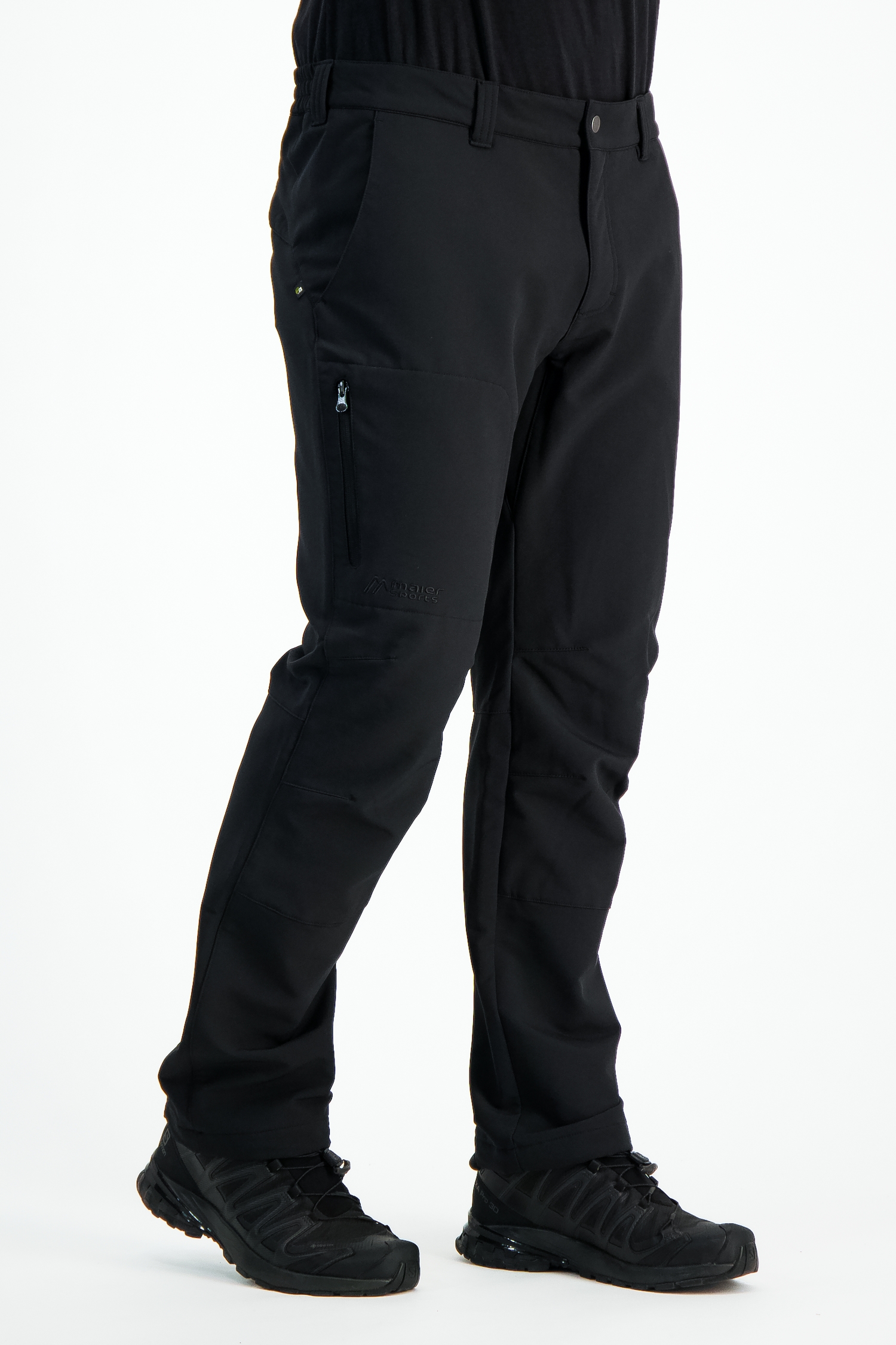 Maier Sports Hermann Kurzgrösse Herren Winterwanderhose Schwarz, Herren, Größe: 50K