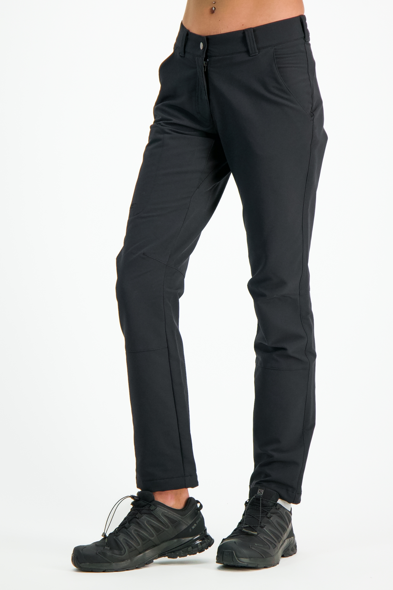 Maier Sports Helga Damen Winterwanderhose Schwarz, Damen, Größe: 42