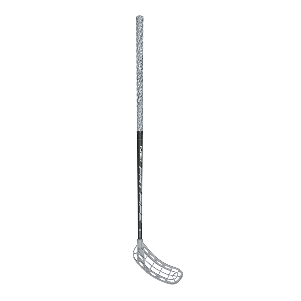 Fat Pipe Pure 27 100 cm Unihockeystock Schwarz, Herren, Größe: R
