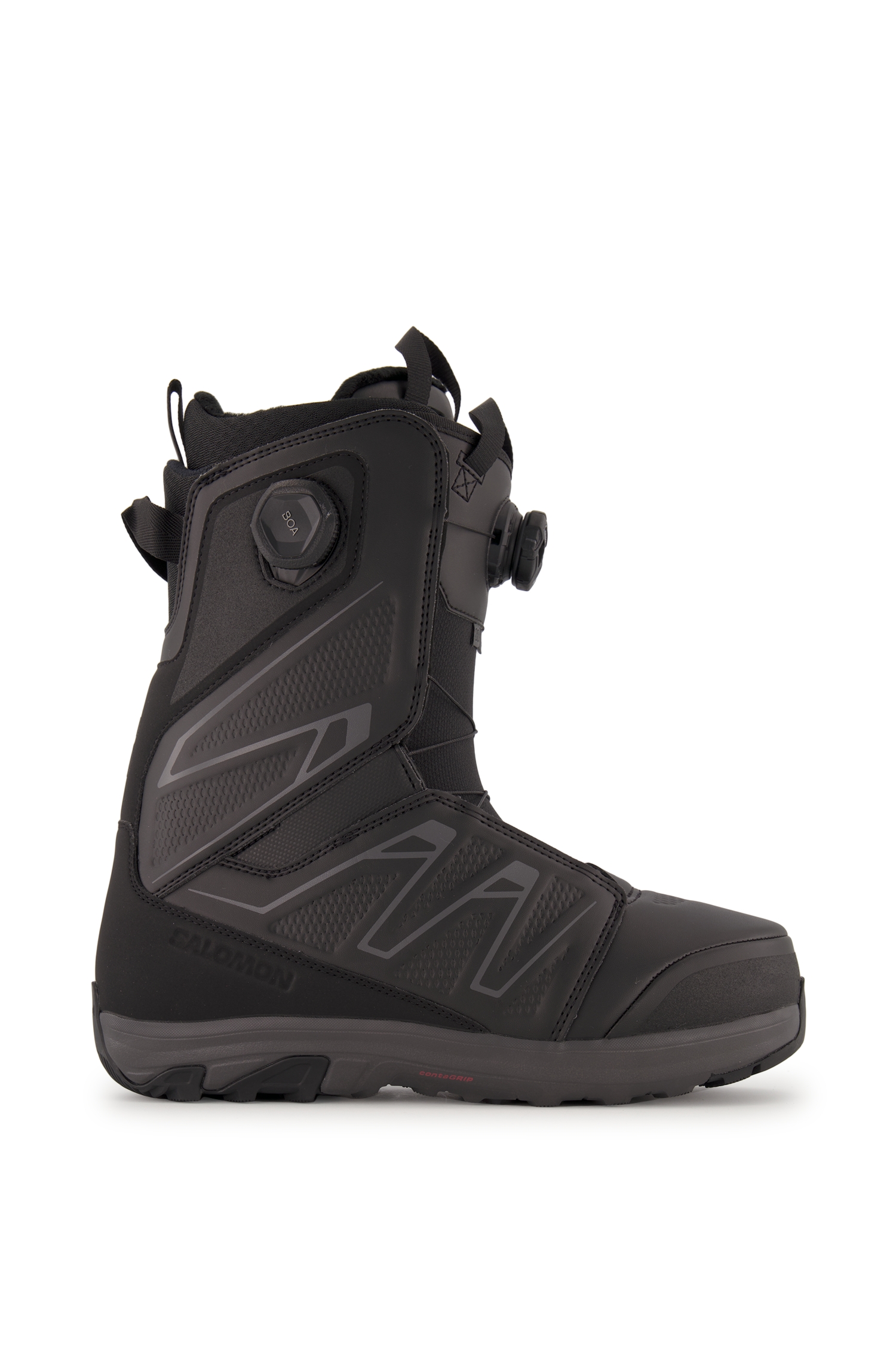 Image of Salomon Launch BOA® SJ BOA® Herren Snowboardschuh Schwarz, Herren, Größe: 27