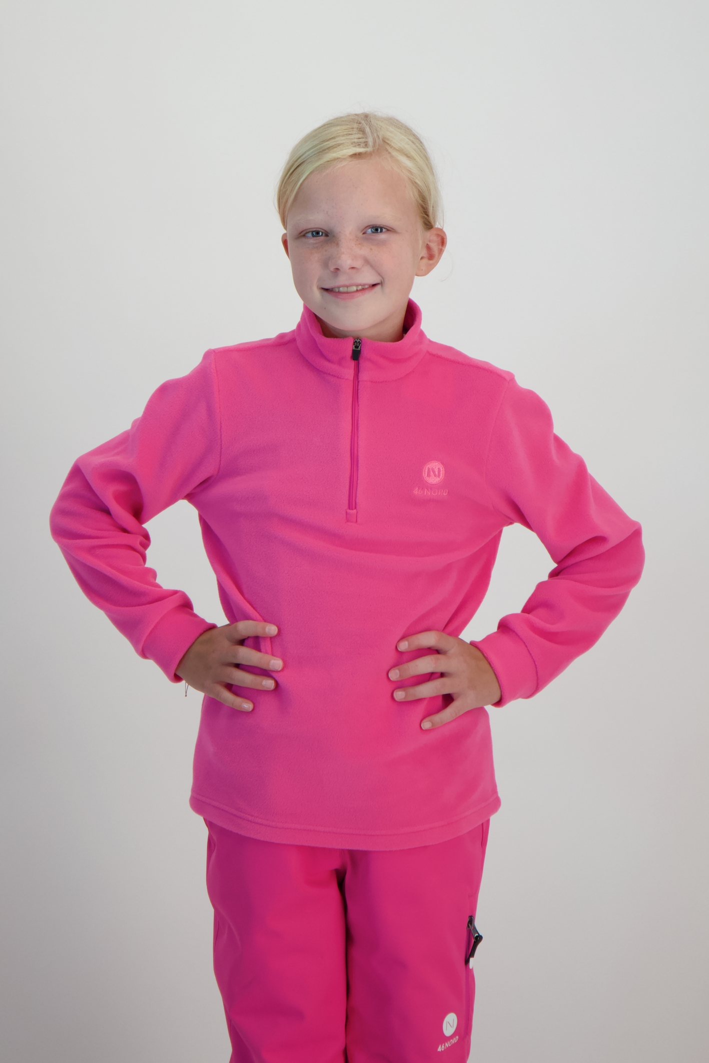 Image of 46 NORD Mädchen Midlayer Pink, , Größe: 176