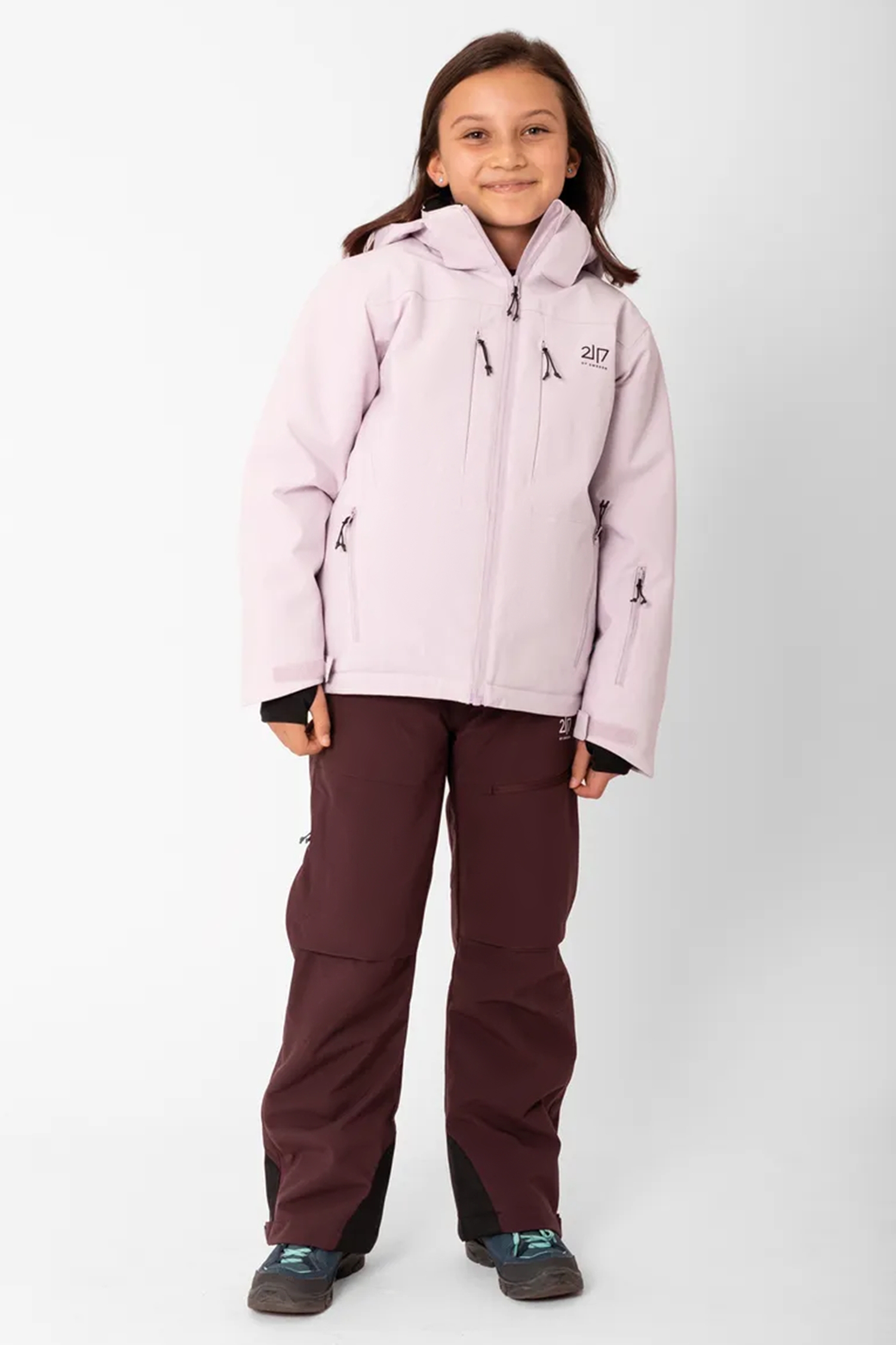 Image of 2117 OF SWEDEN Lauker Light Padded Kinder Skijacke Pink, , Größe: 128