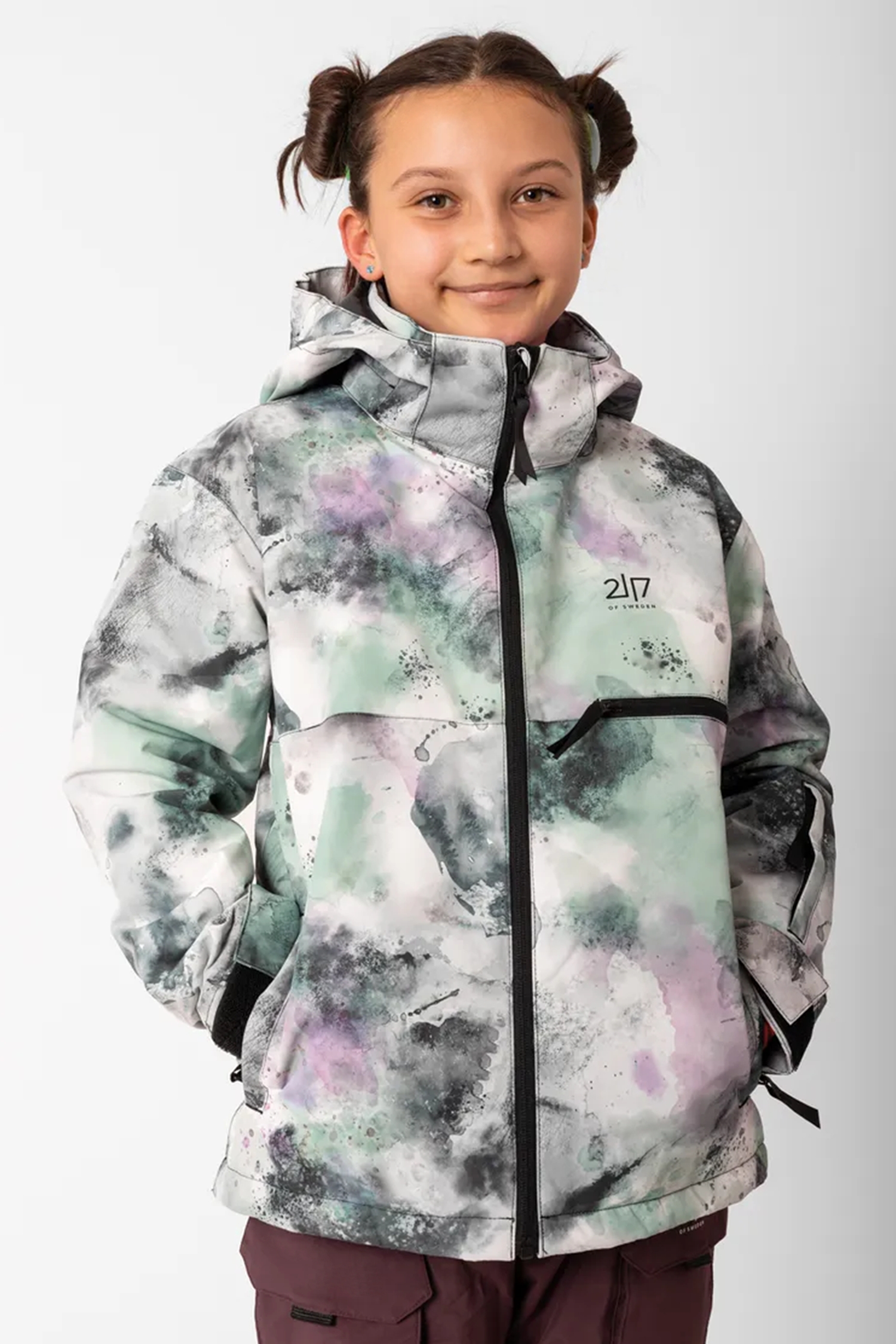 Image of 2117 OF SWEDEN Anjan Light Padded Kinder Skijacke Grün, , Größe: 128
