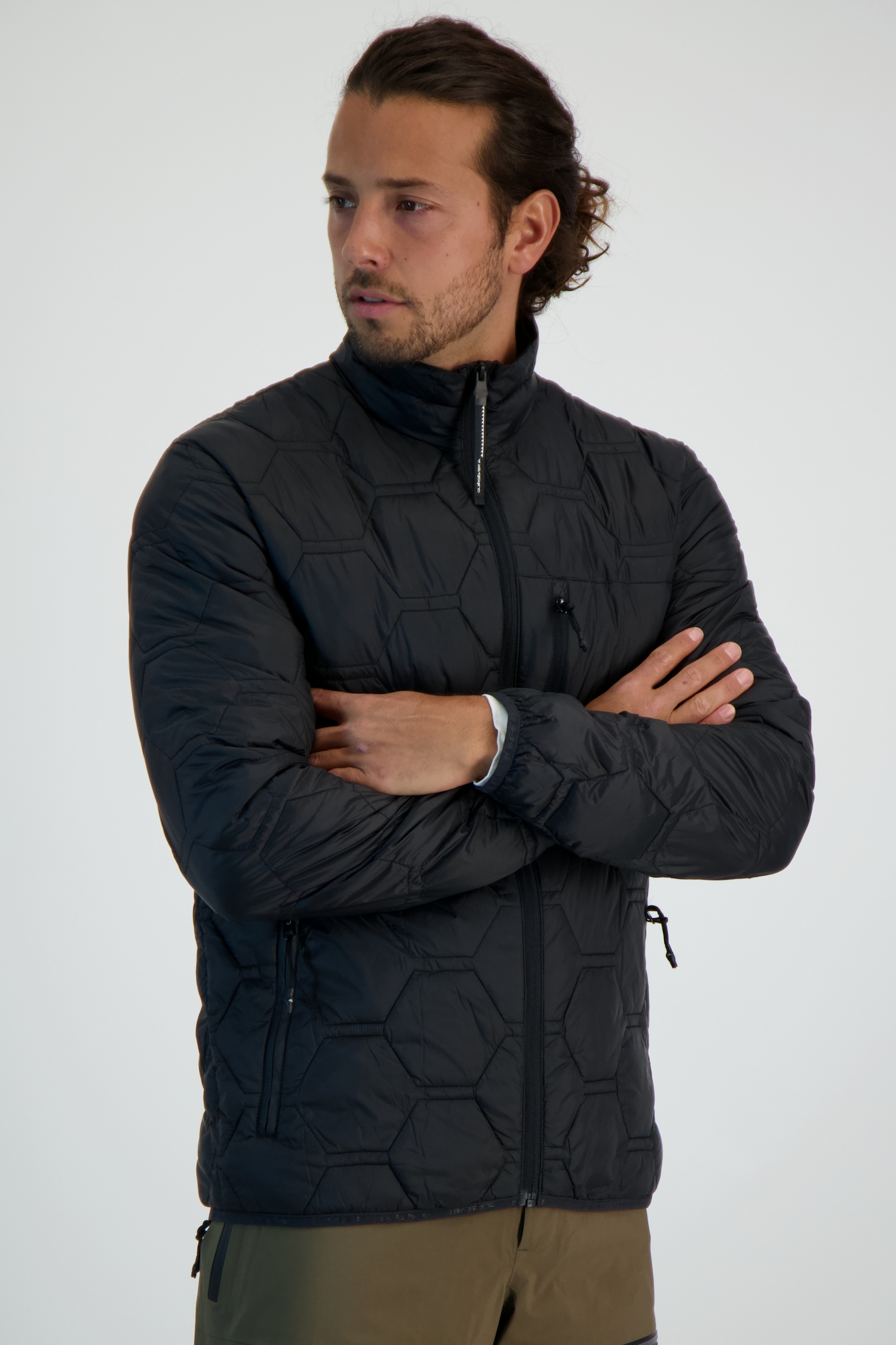 Image of Quiksilver Fuse Herren Midlayer Schwarz, Herren, Größe: M