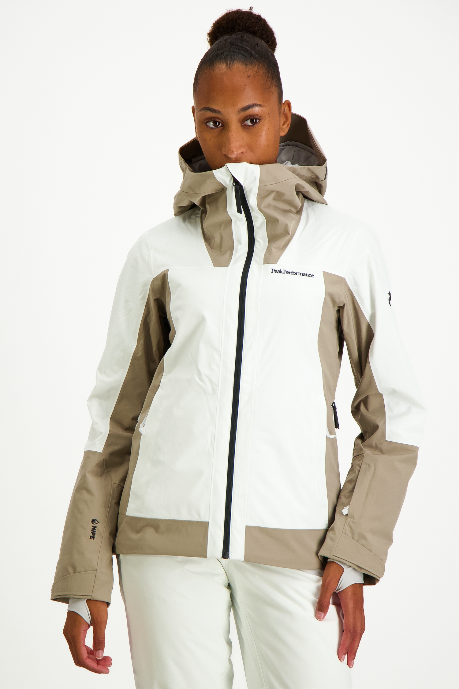 Image of PEAK PERFORMANCE Rider Tech Insulated Damen Skijacke Beige, Damen, Größe: XL