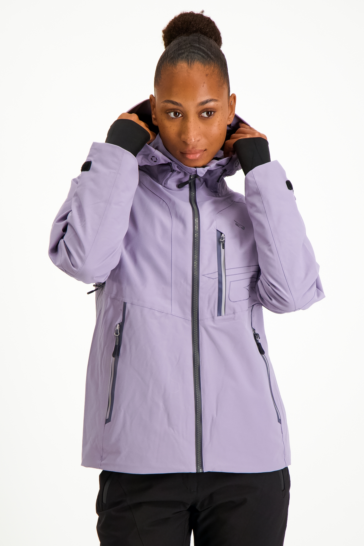 Rehall SKYE-R Damen Ski-/Snowboardjacke Lila, Damen, Größe: L