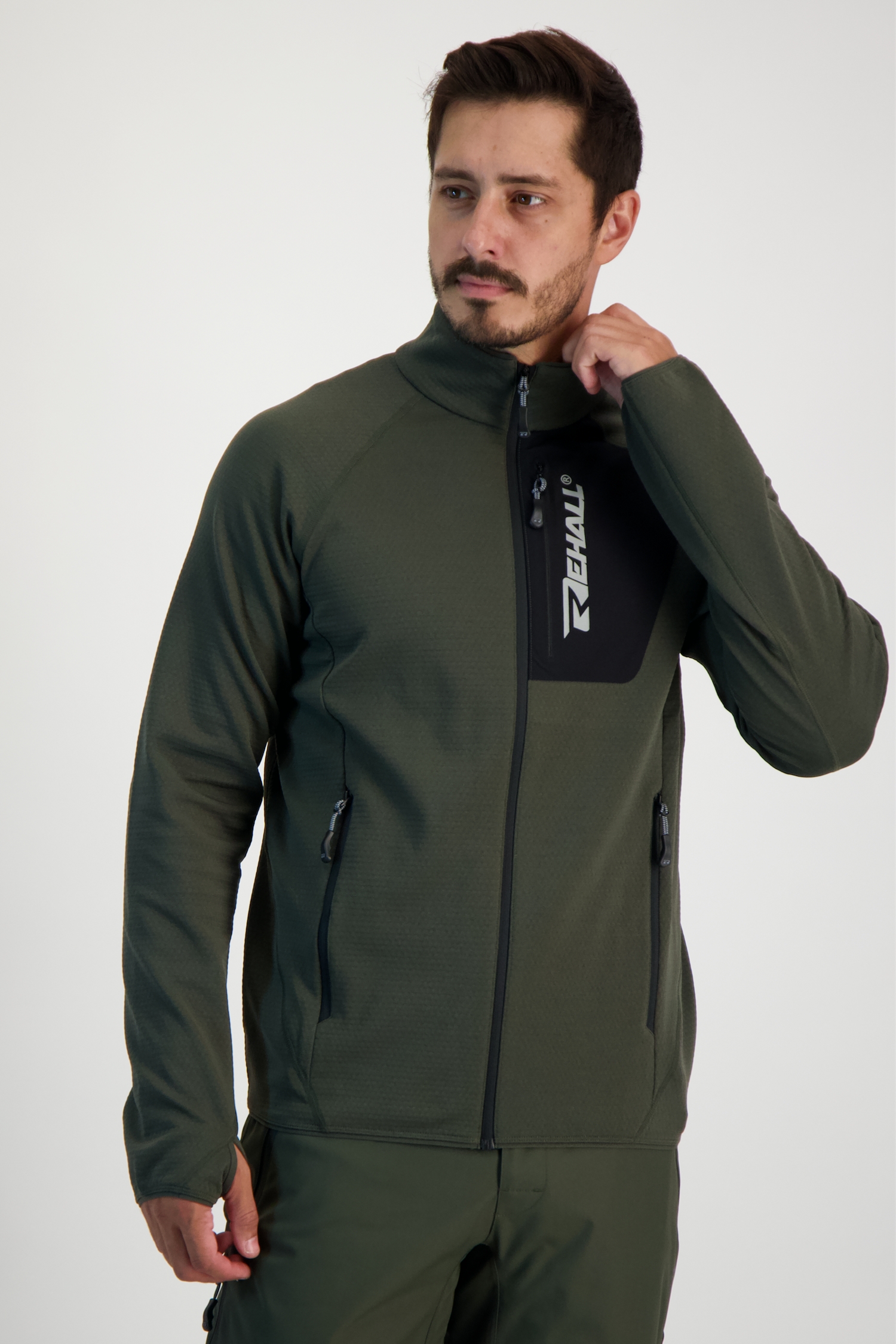 Image of Rehall ELIAS-R Herren Midlayer Grau, Herren, Größe: S